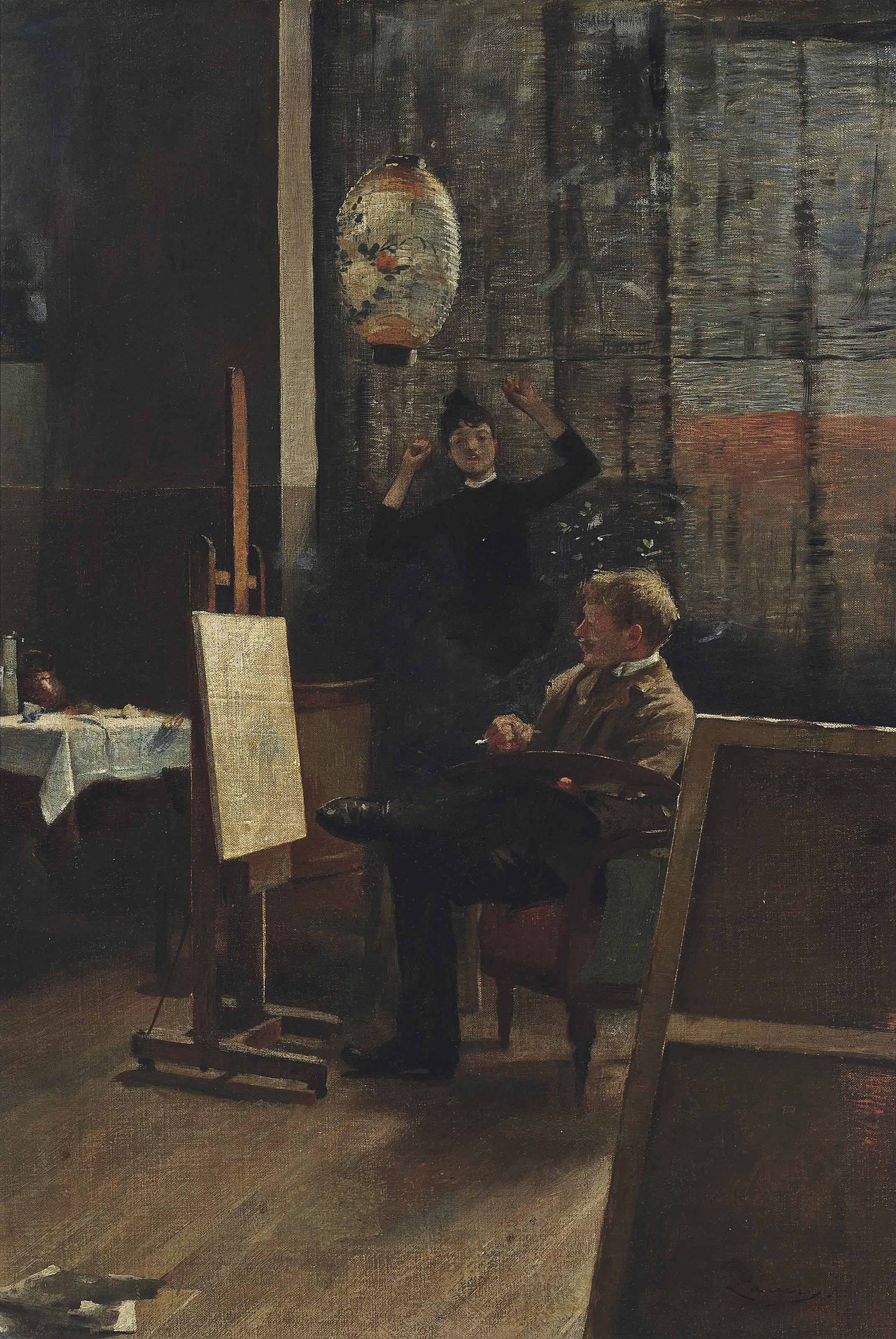 Sir John Lavery — Мастерская художника