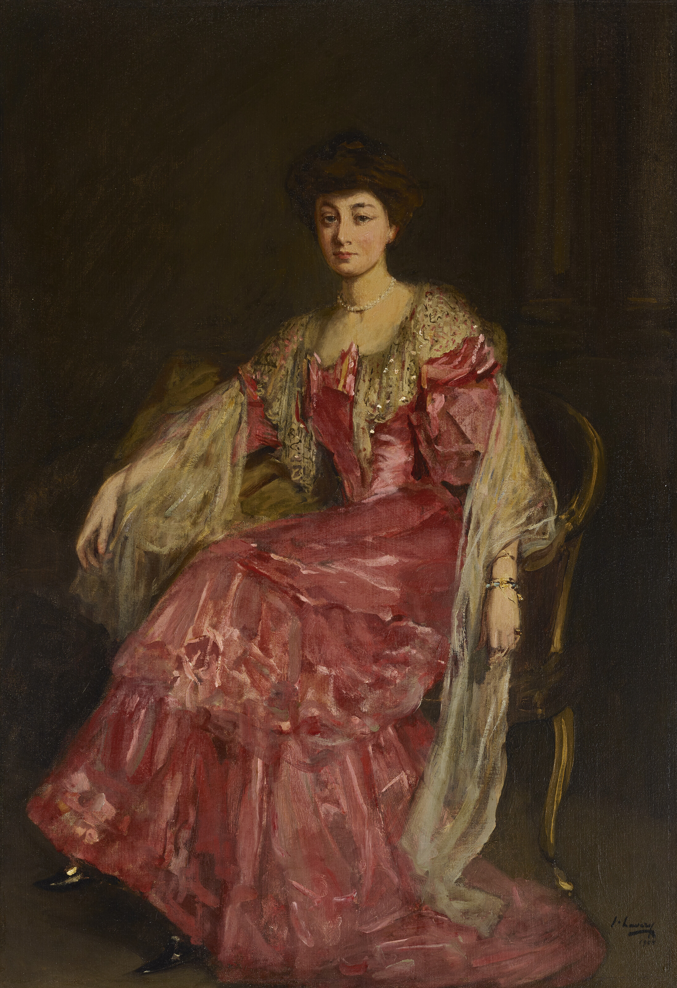 Sir John Lavery — Портрет Мэйбл Чоут