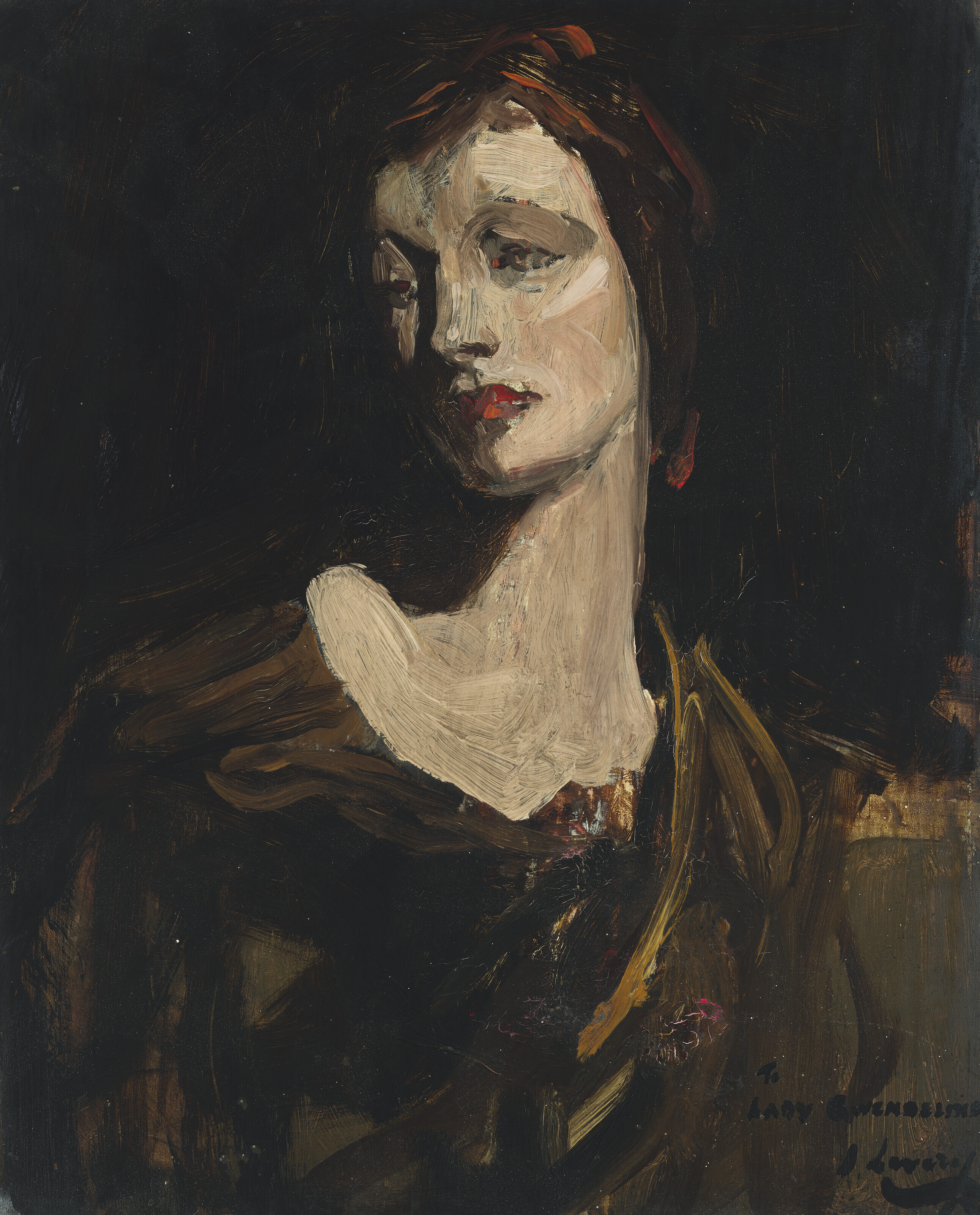 Sir John Lavery — Леди Гвенделин Спенсер-Черчилль