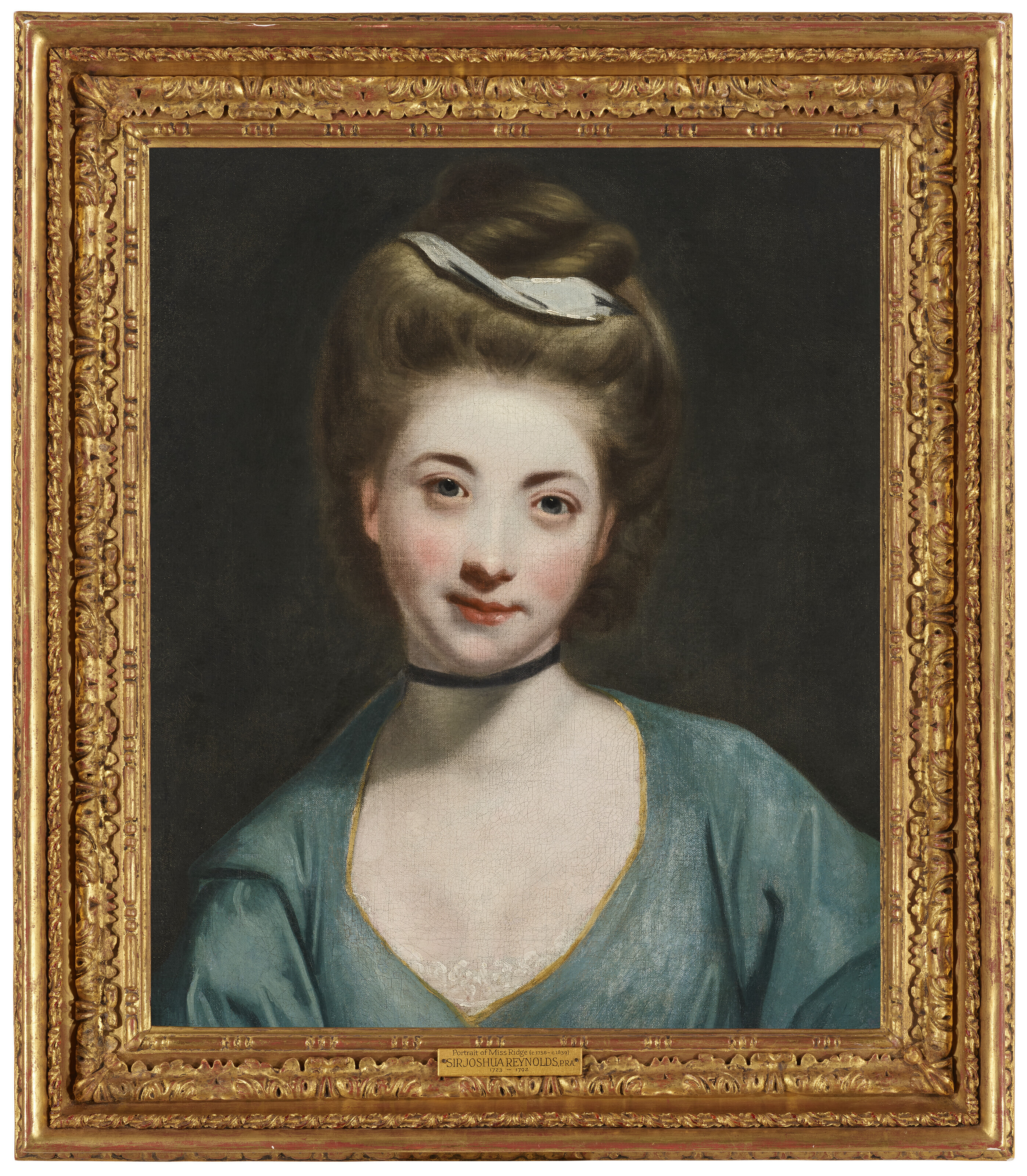 Sir Joshua Reynolds — Портрет мисс Ридж, до пояса, изображение 2