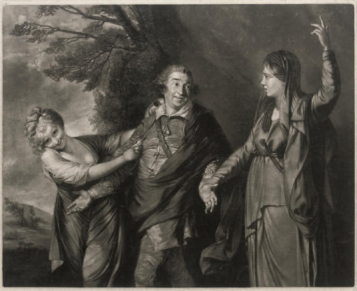 Sir Joshua Reynolds — Гаррик между трагедией и комедией