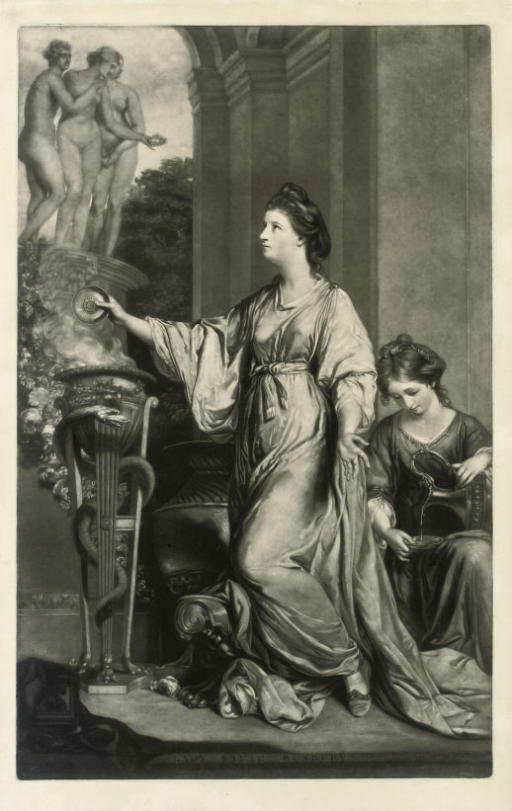 Sir Joshua Reynolds — Леди Сара Банбери, приносящая жертву Грациям