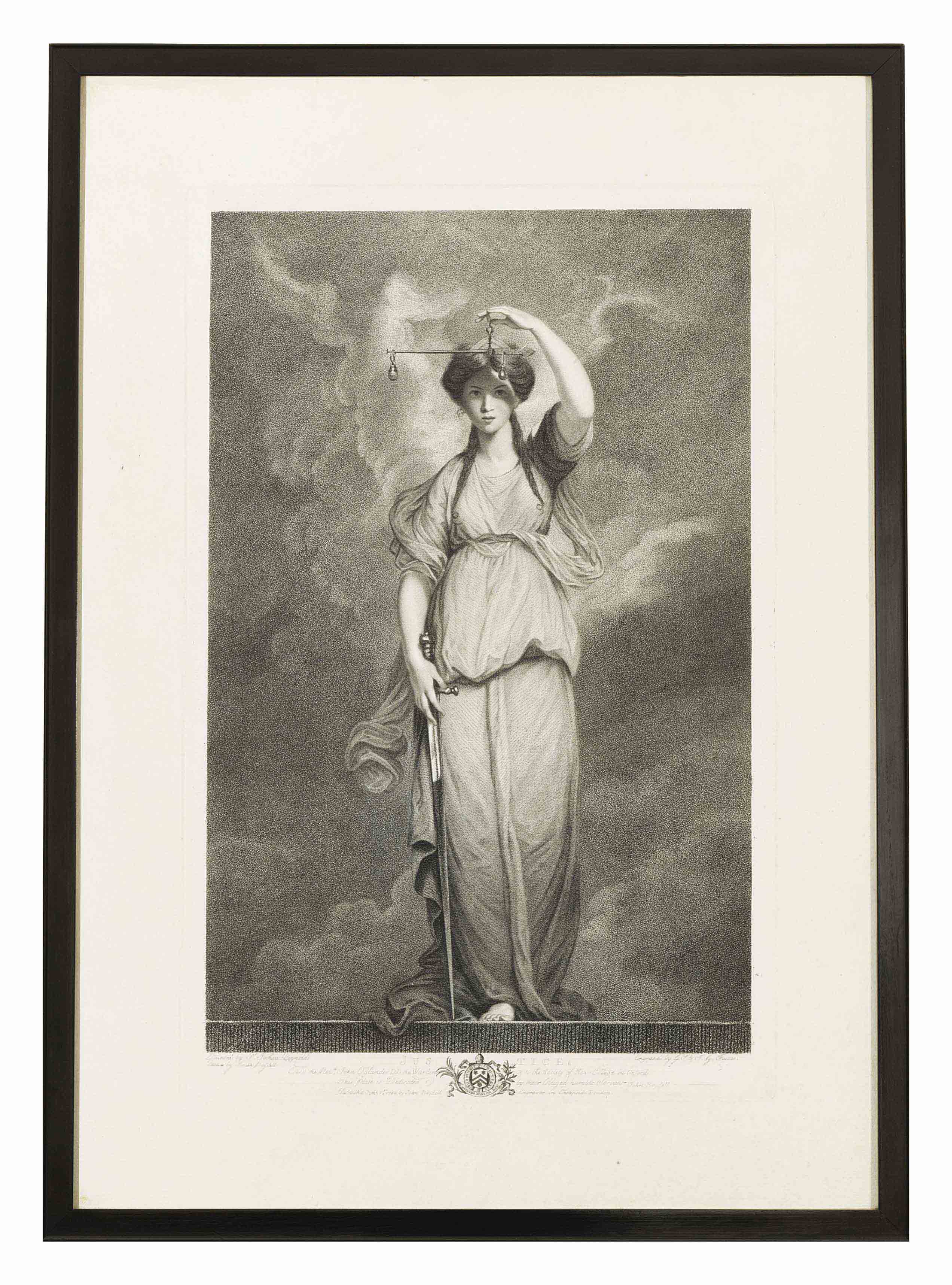 Sir Joshua Reynolds — Благоразумие, Милосердие, Справедливость, Вера, Воздержание, Стойкость и Надежда