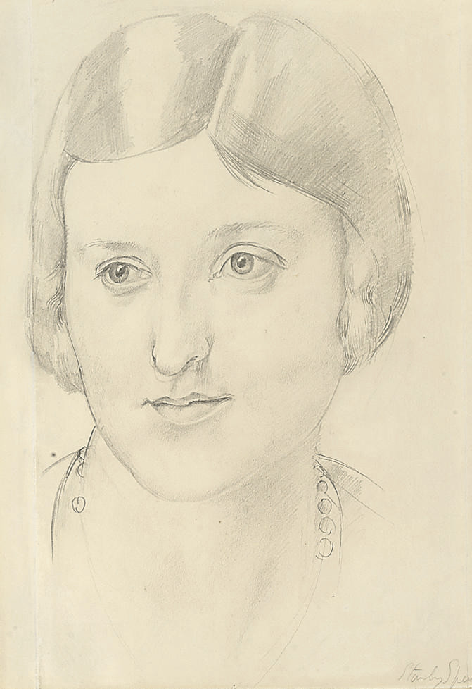 Sir Stanley Spencer — Голова женщины