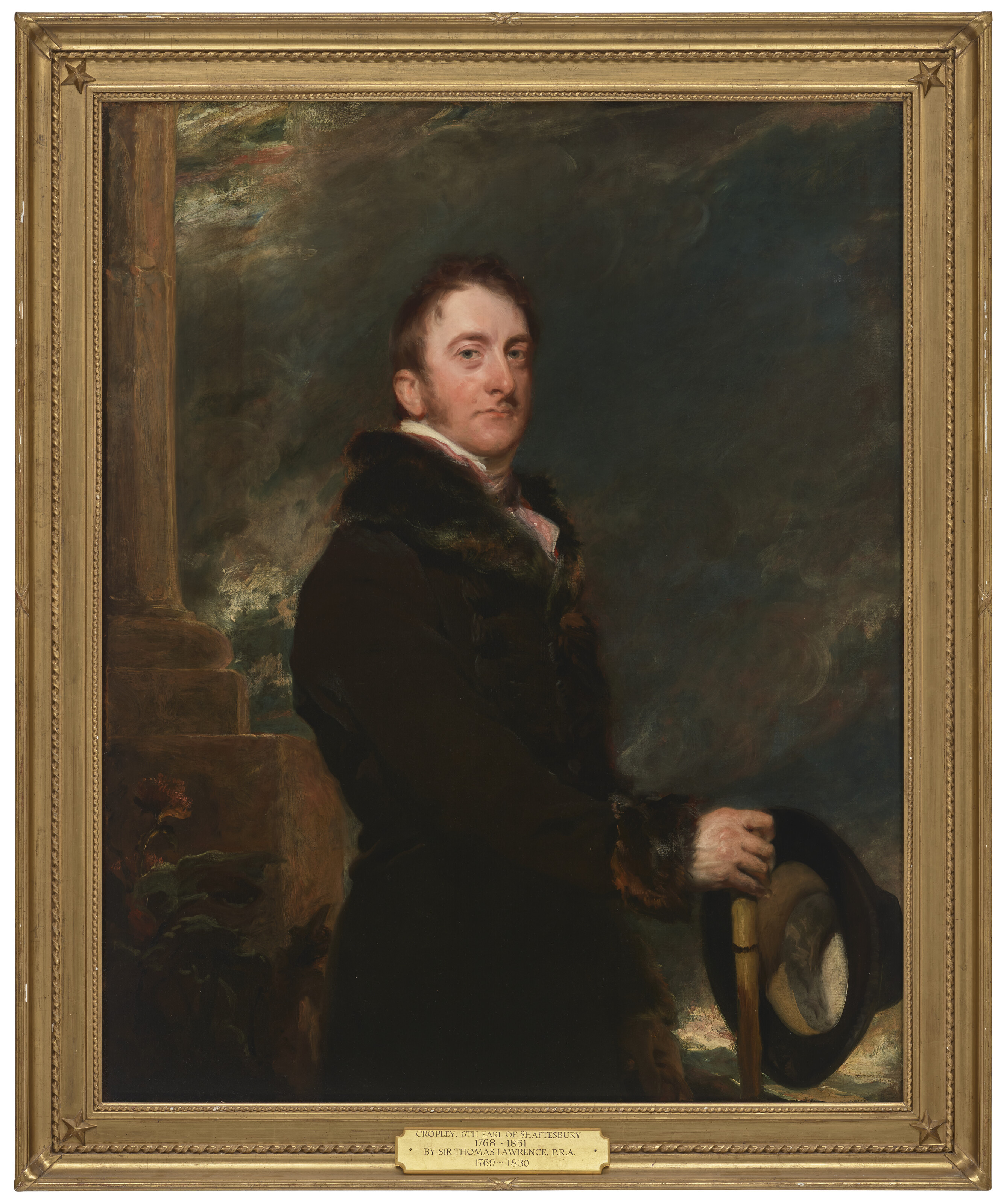 Sir Thomas Lawrence — Портрет Кропли Эшли-Купера (1768-1851), 6-го графа Шефтсбери, поясной, изображение 2