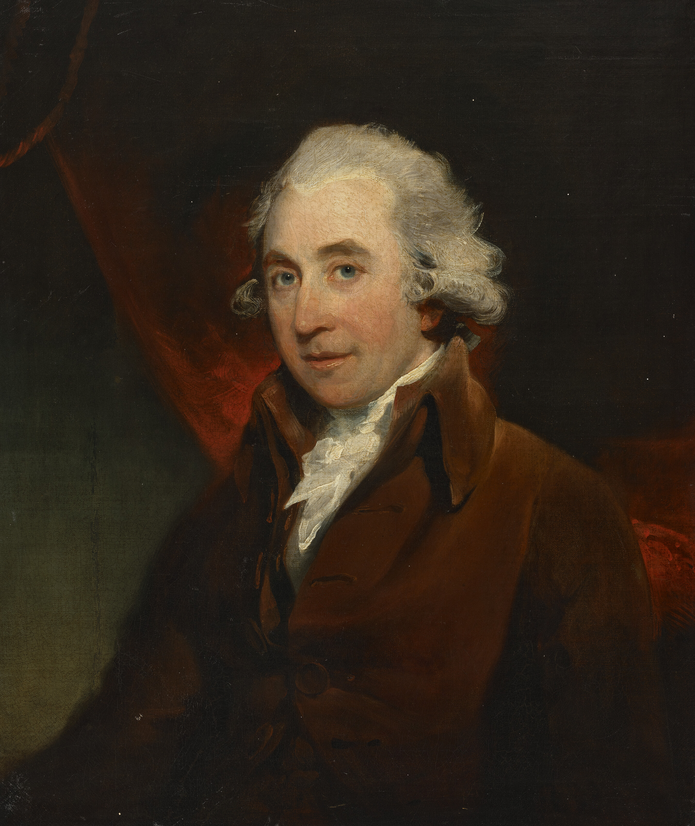 Sir Thomas Lawrence — Портрет Генри Рида Ревелла (1767-1847), сидящего в полный рост, в коричневом пальто, изображение 2