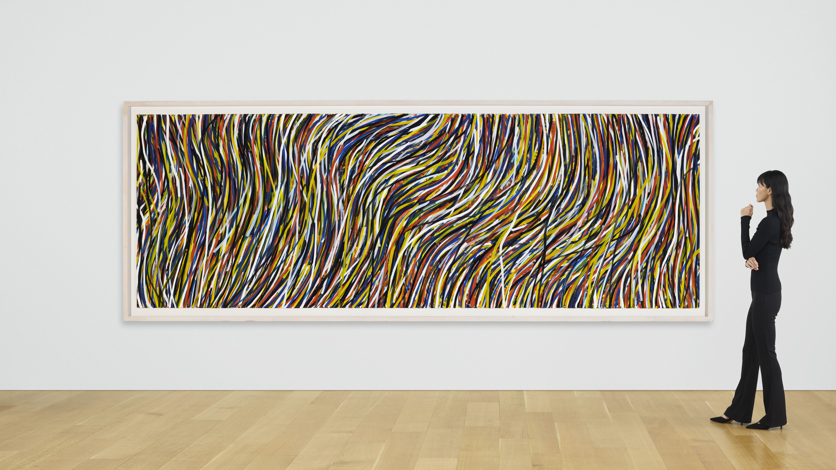 Sol LeWitt — Волнистые мазки кисти, изображение 4