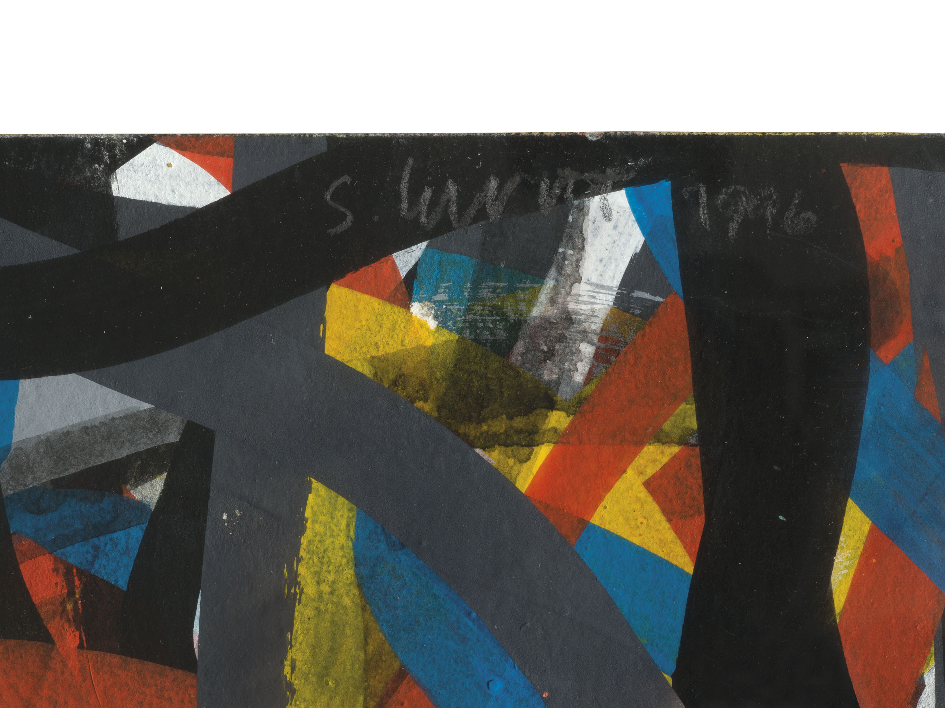 Sol LeWitt — Неровные мазки кистью (черный), изображение 2