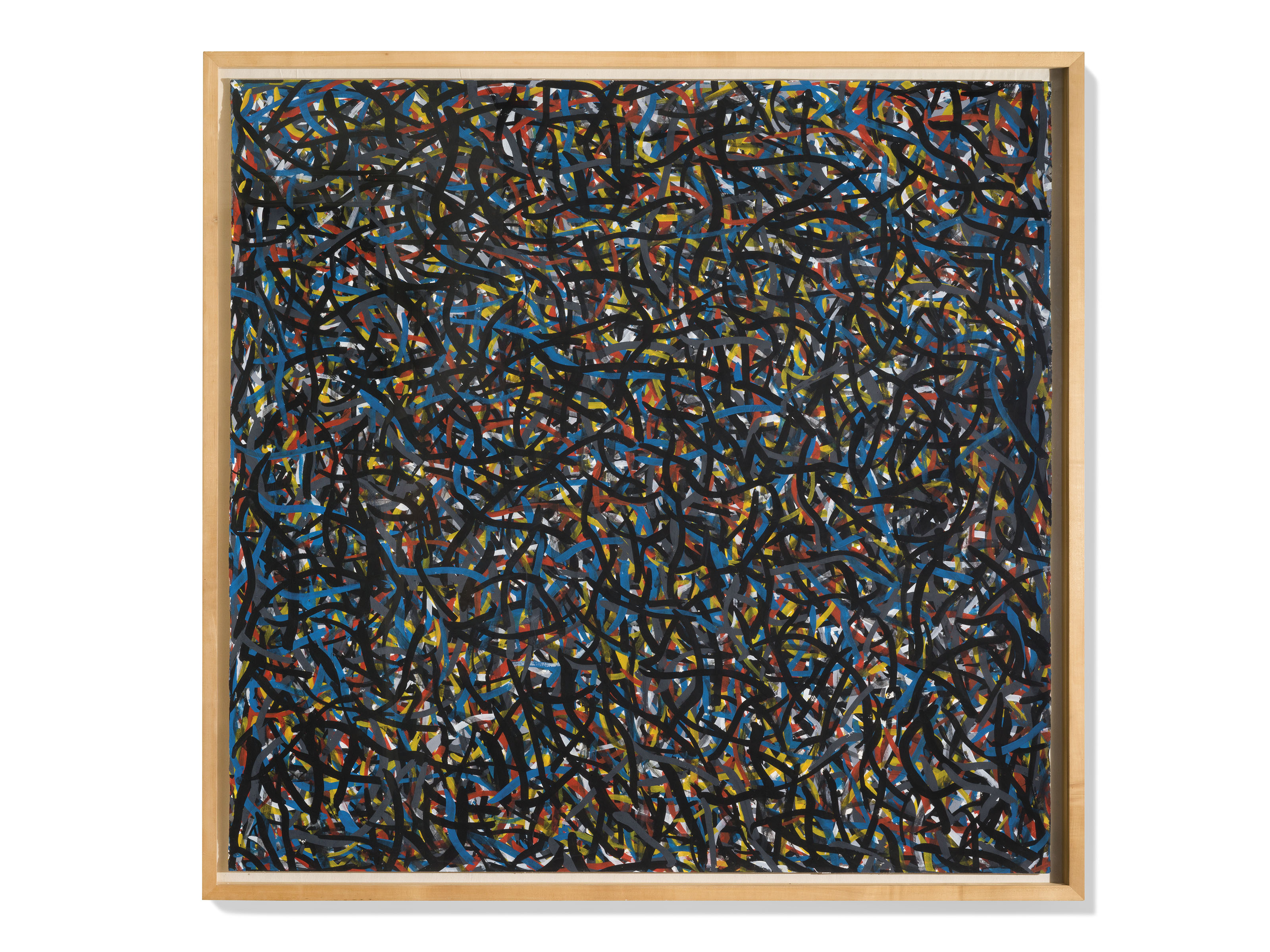 Sol LeWitt — Неровные мазки кистью (черный), изображение 3