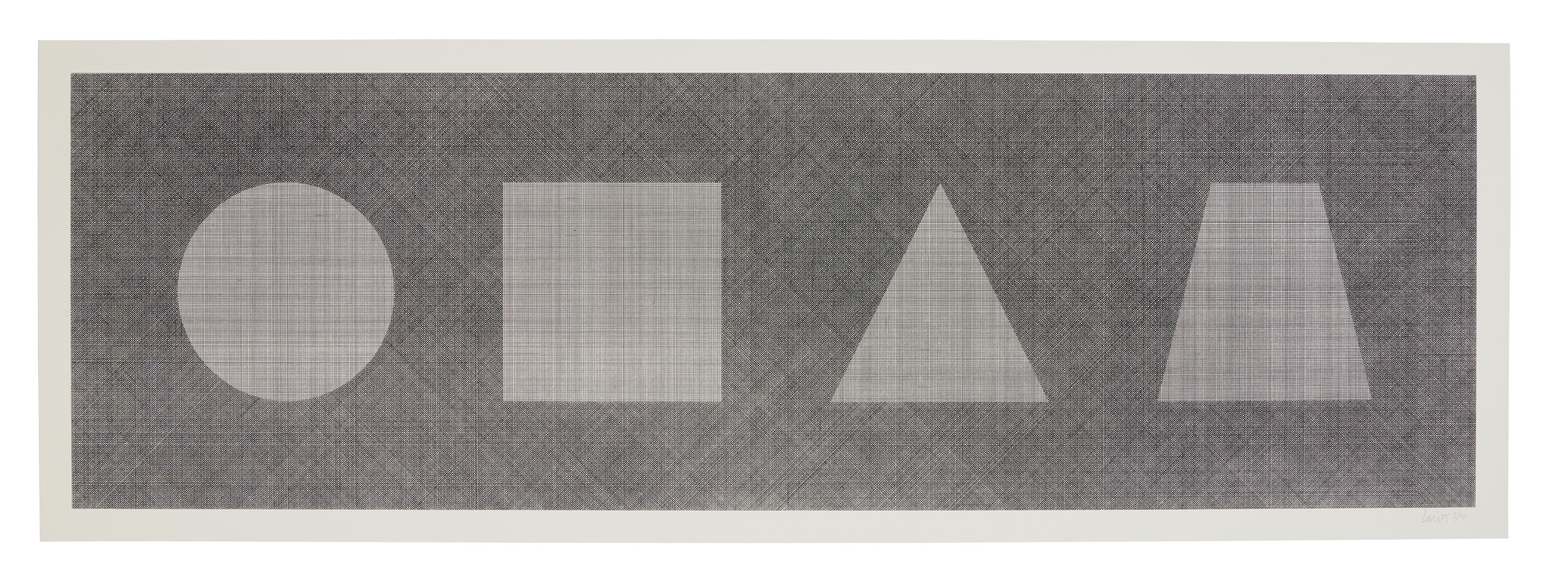 Sol LeWitt — Шесть геометрических фигур и все их комбинации, изображение 44