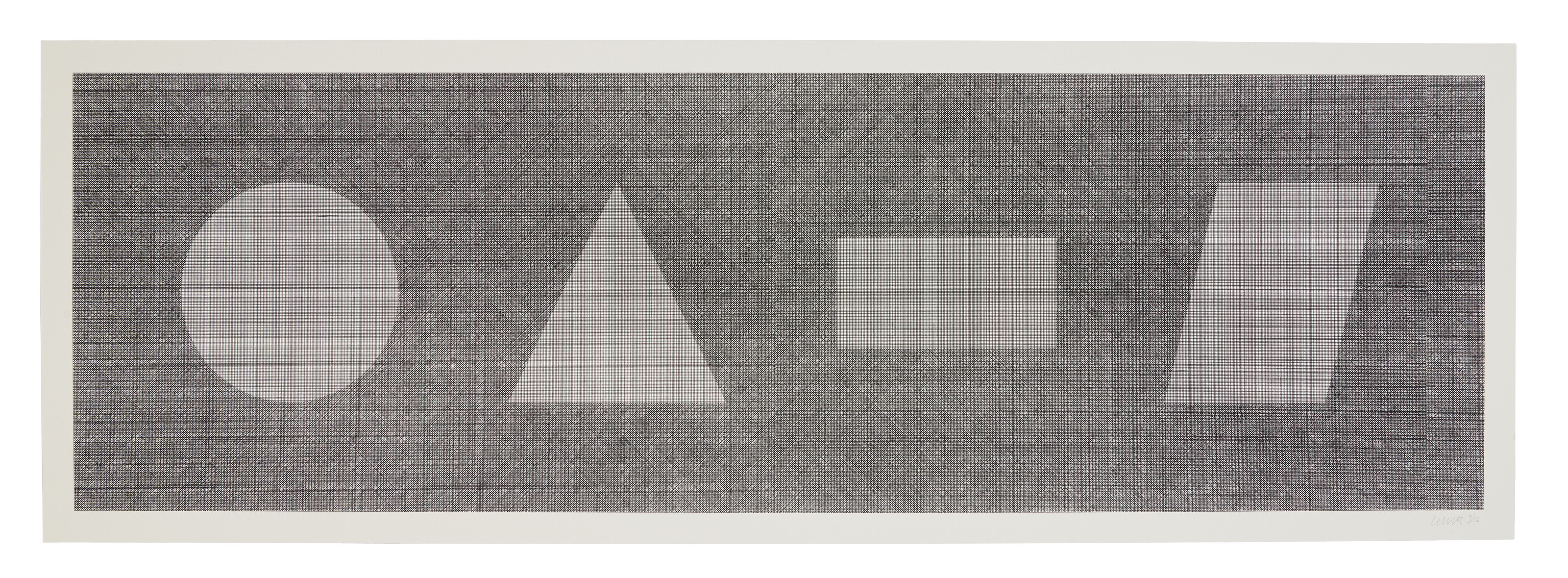 Sol LeWitt — Шесть геометрических фигур и все их комбинации, изображение 50