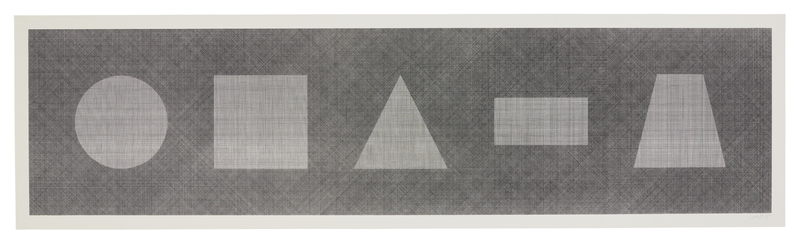 Sol LeWitt — Шесть геометрических фигур и все их комбинации, изображение 58