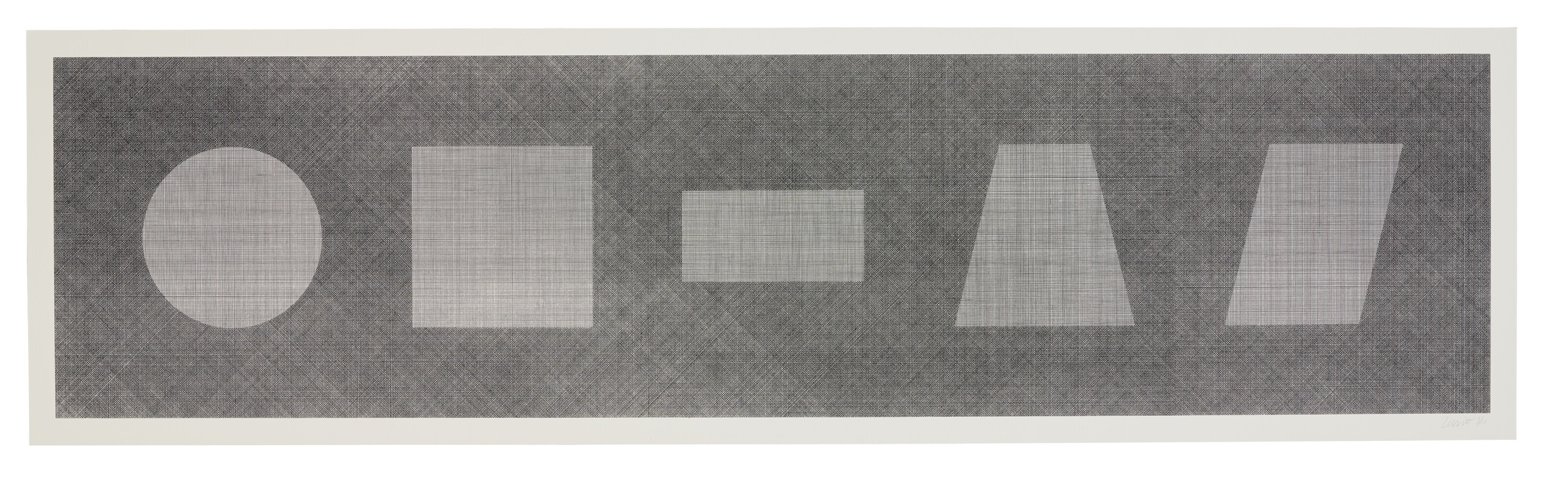 Sol LeWitt — Шесть геометрических фигур и все их комбинации, изображение 61