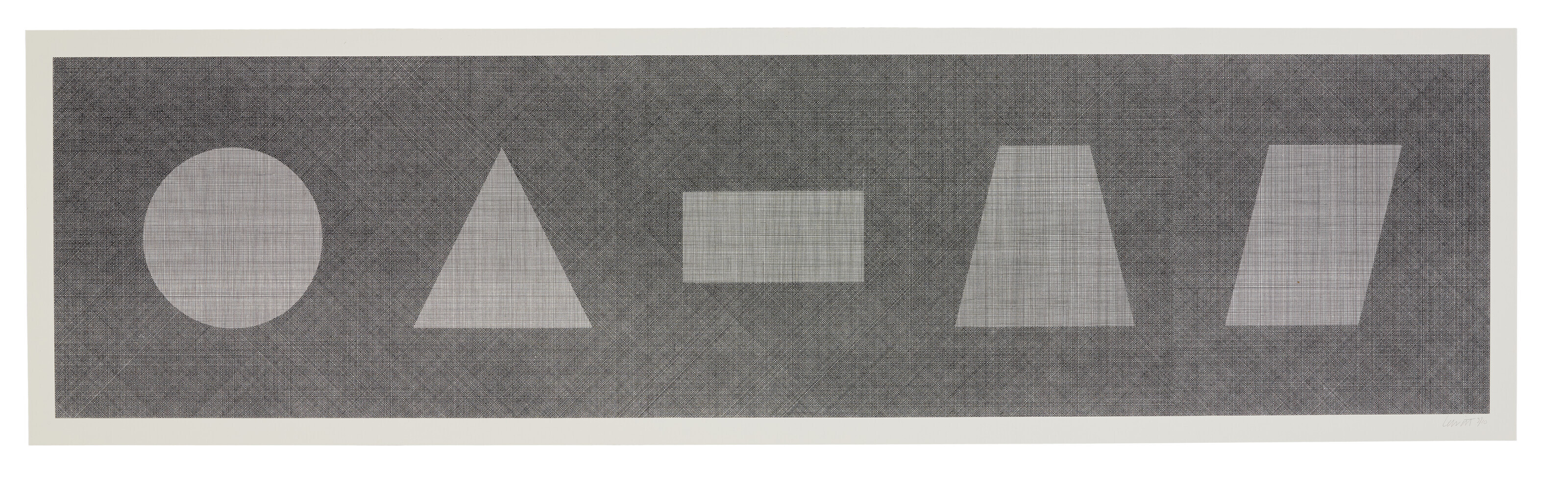 Sol LeWitt — Шесть геометрических фигур и все их комбинации, изображение 62
