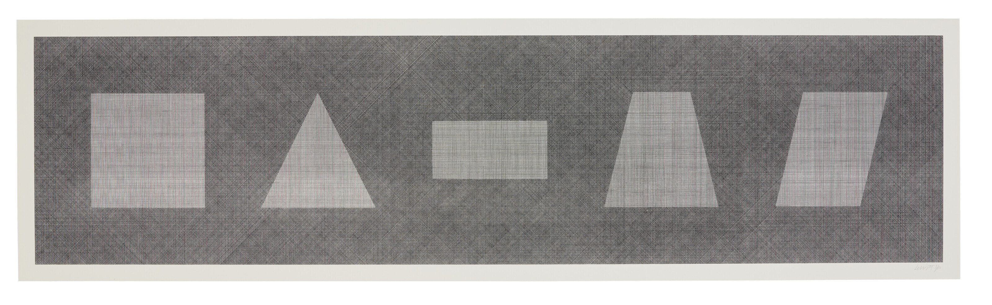 Sol LeWitt — Шесть геометрических фигур и все их комбинации, изображение 63