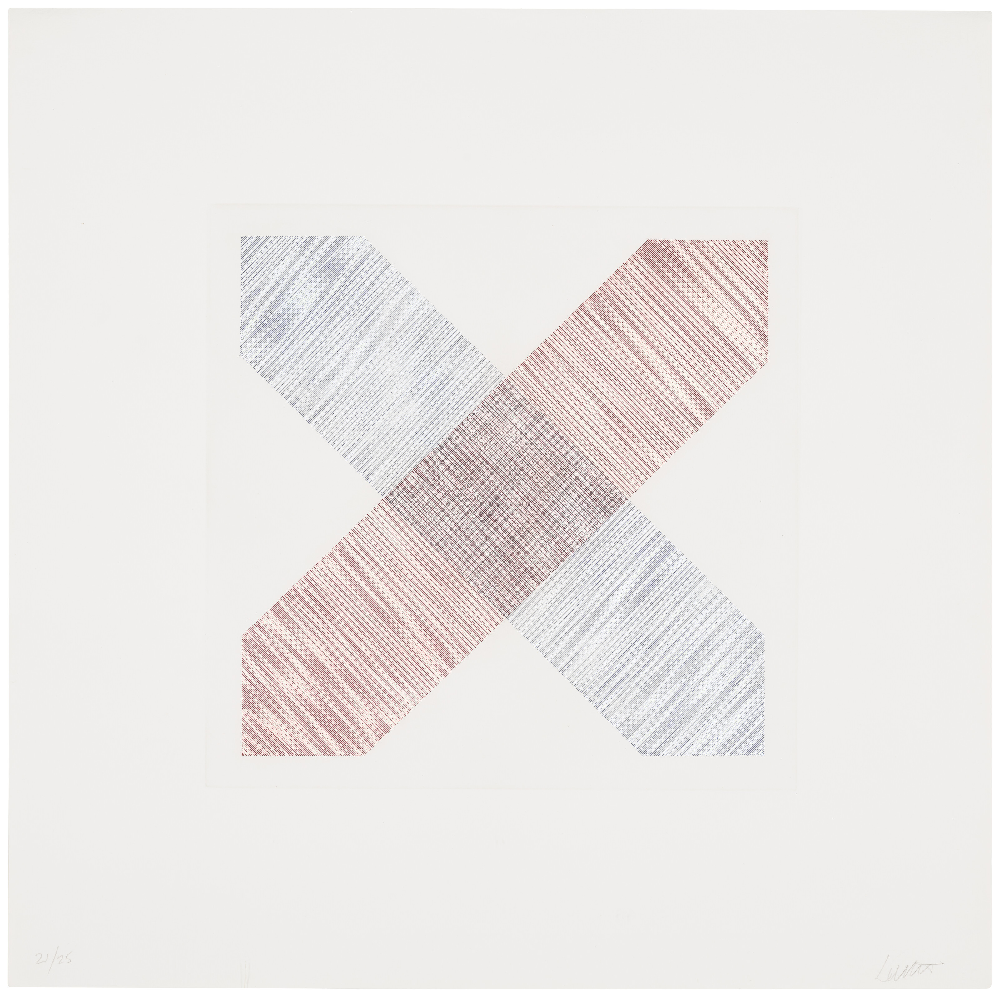 Sol LeWitt — Цветные полосы в четырех направлениях и во всех сочетаниях, изображение 11