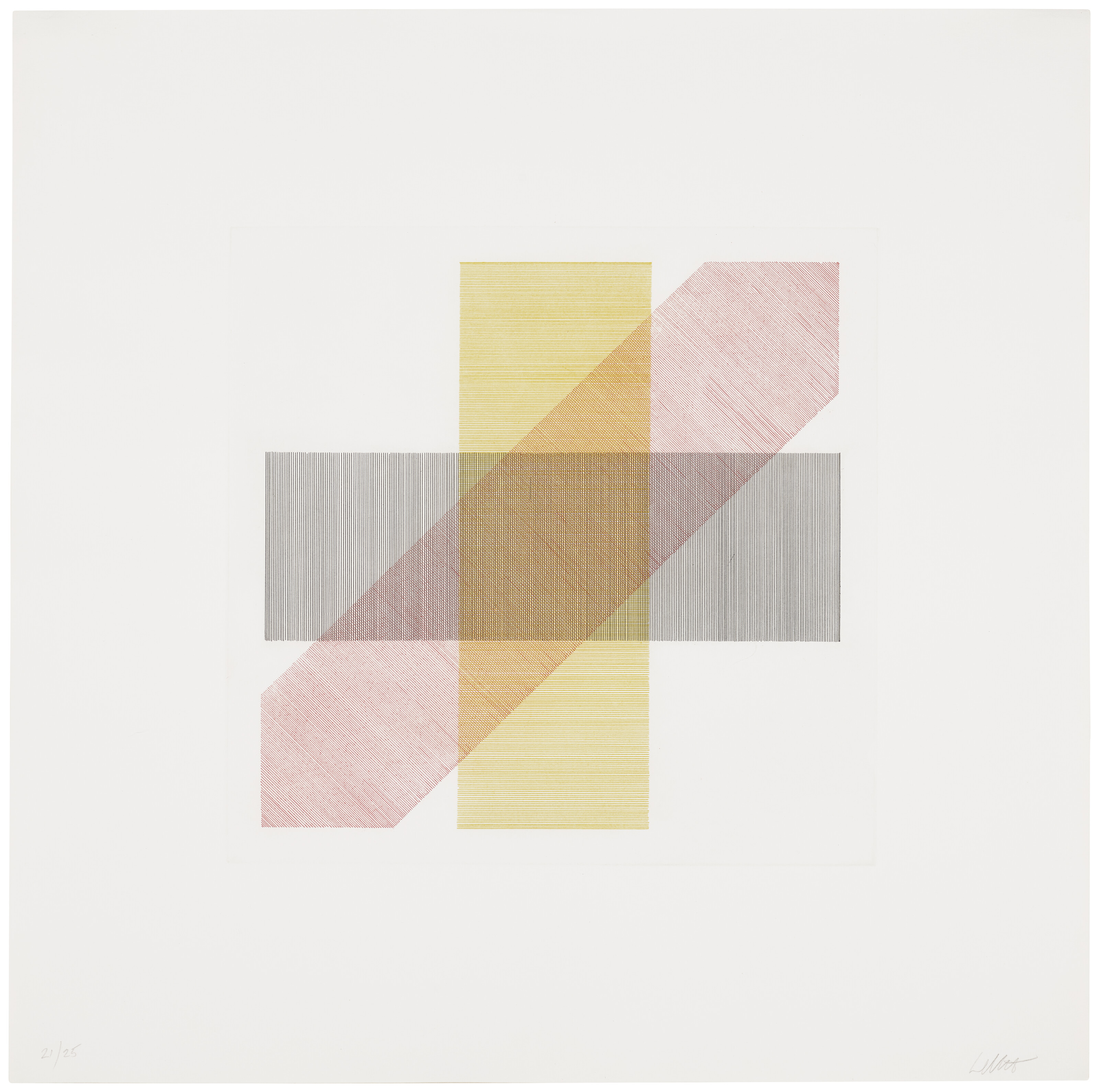 Sol LeWitt — Цветные полосы в четырех направлениях и во всех сочетаниях, изображение 12