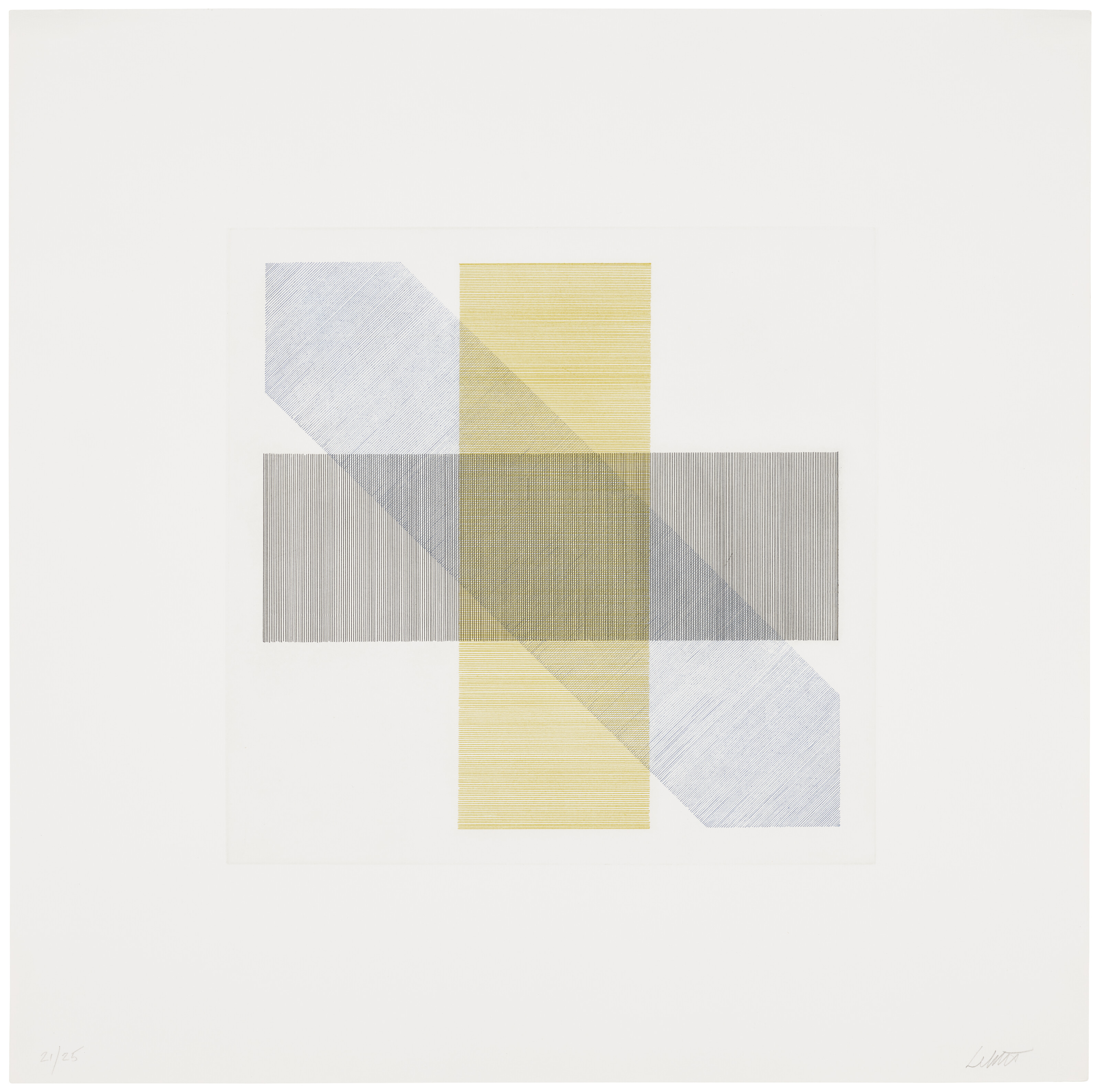 Sol LeWitt — Цветные полосы в четырех направлениях и во всех сочетаниях, изображение 13