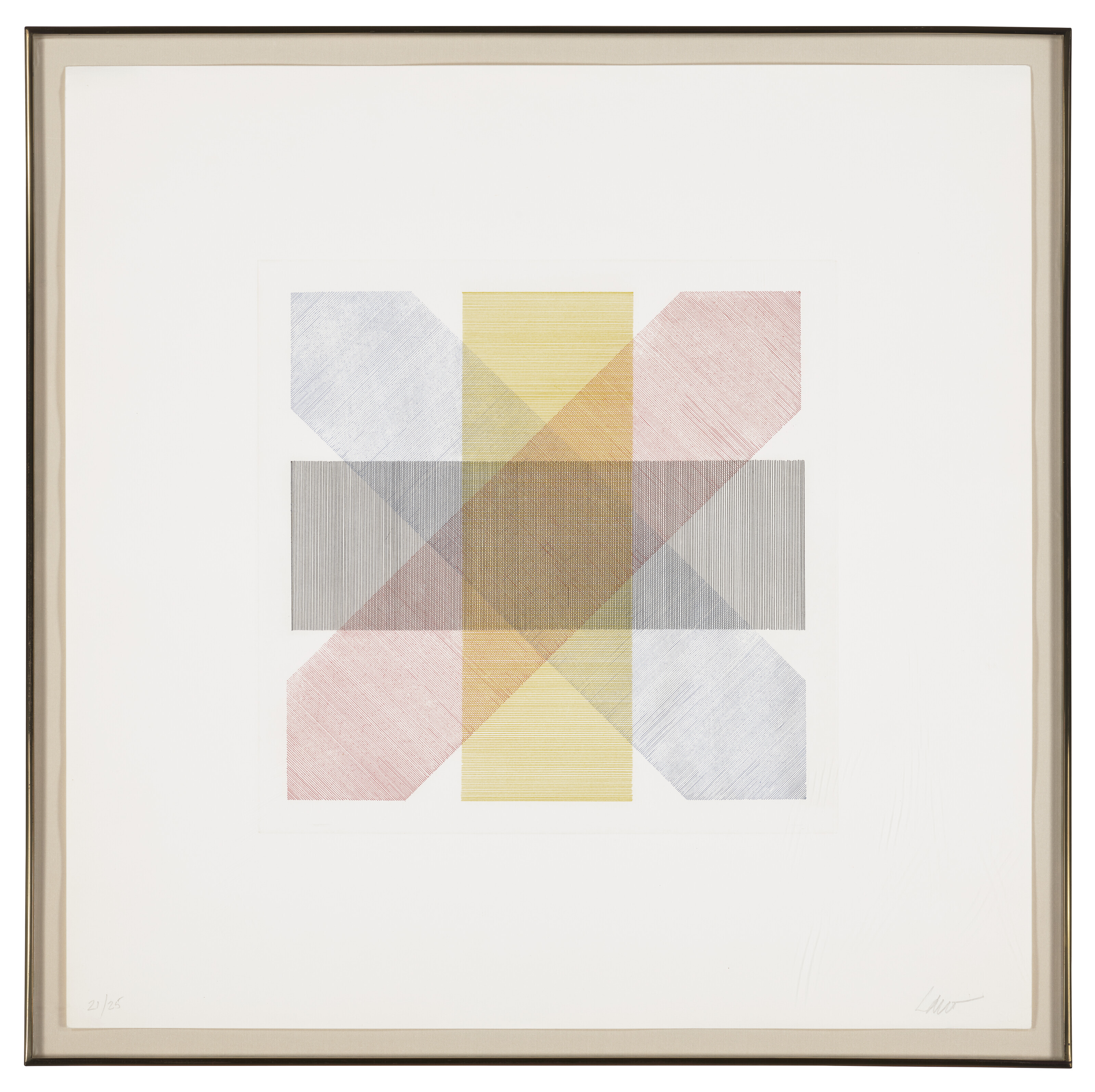 Sol LeWitt — Цветные полосы в четырех направлениях и во всех сочетаниях, изображение 32