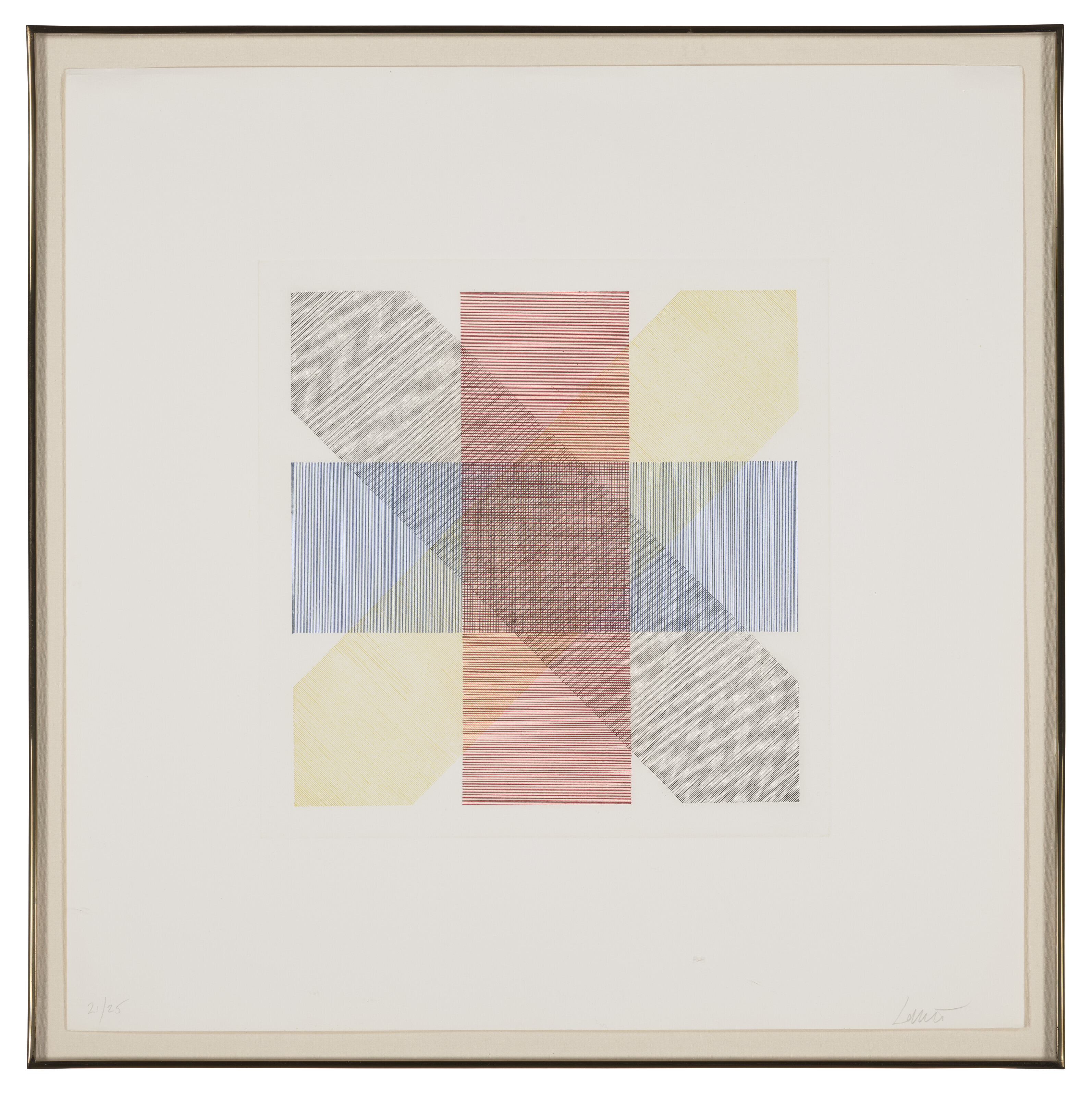 Sol LeWitt — Цветные полосы в четырех направлениях и во всех сочетаниях, изображение 33