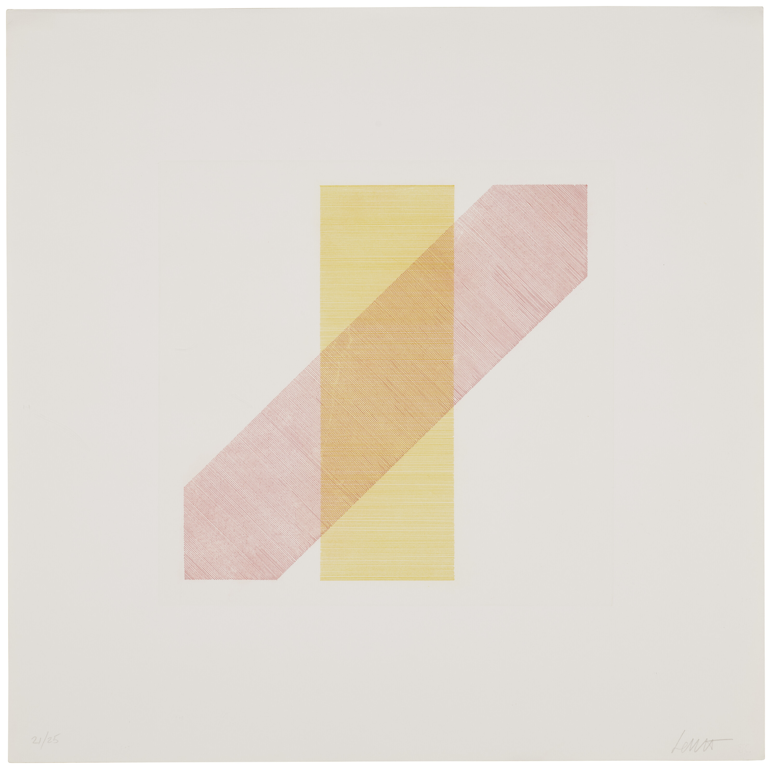Sol LeWitt — Цветные полосы в четырех направлениях и во всех сочетаниях, изображение 7