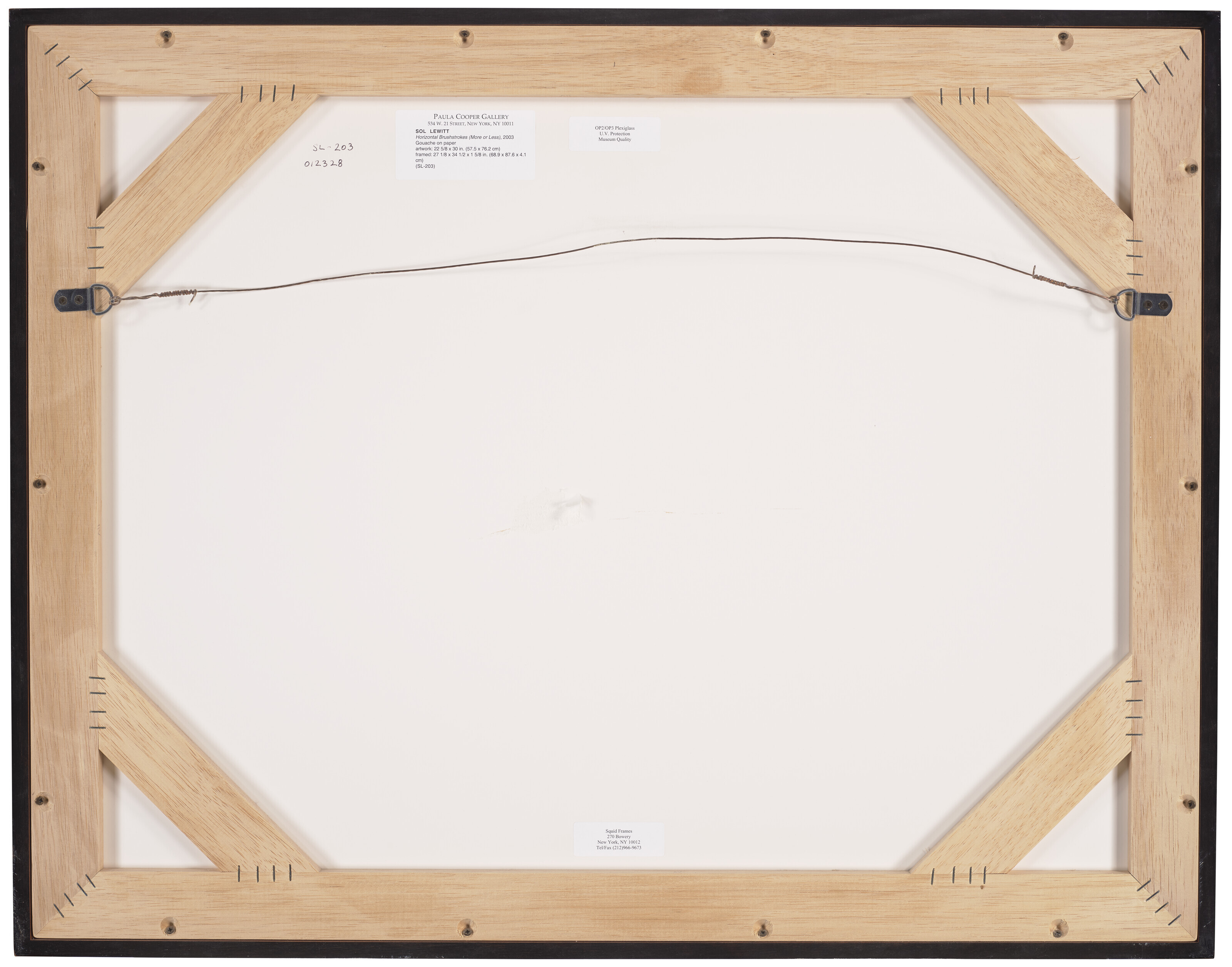 Sol LeWitt — Горизонтальные мазки кистью (более или менее), изображение 3