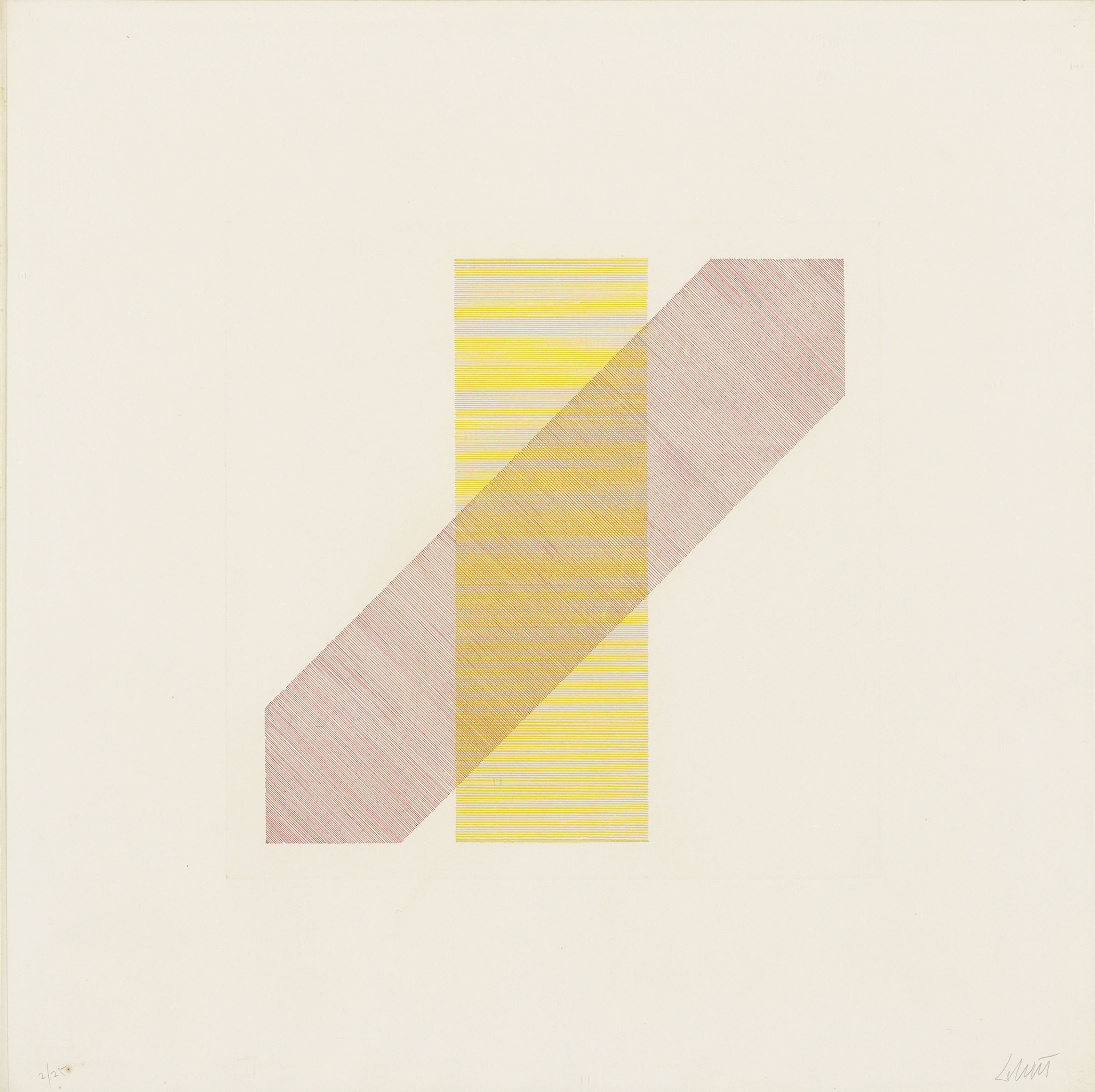 Sol LeWitt — Цветные полосы в четырех направлениях и во всех сочетаниях, изображение 6