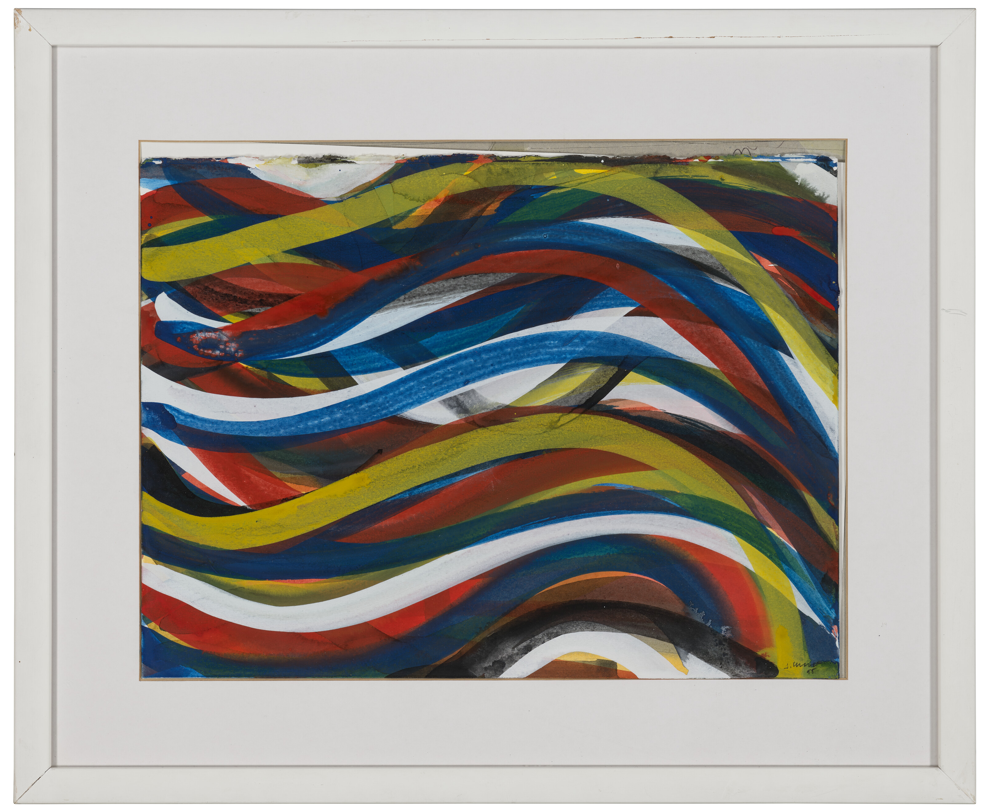 Sol LeWitt — Волнистые мазки кисти, изображение 2