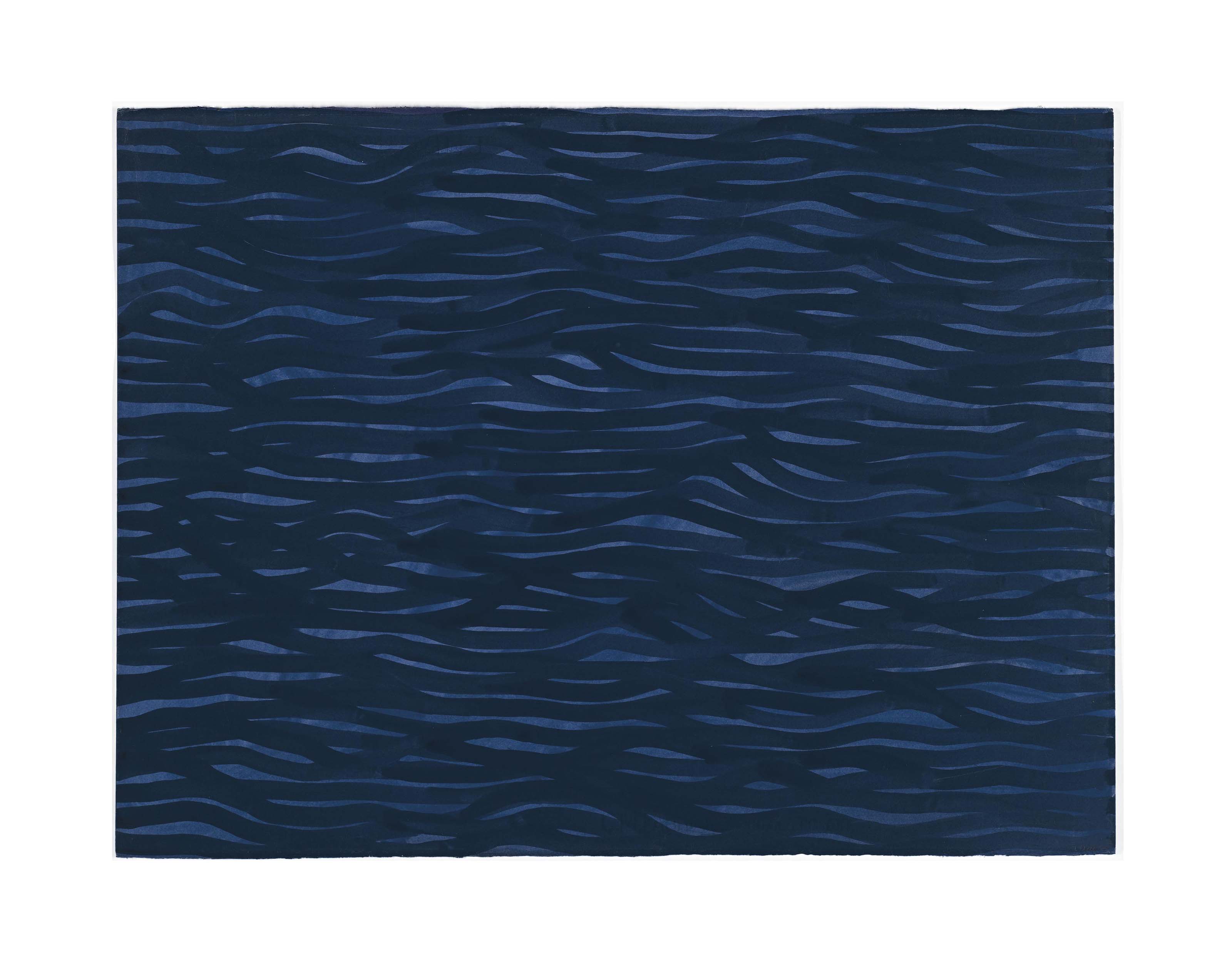 Sol LeWitt — Горизонтальные мазки кистью (более или менее)