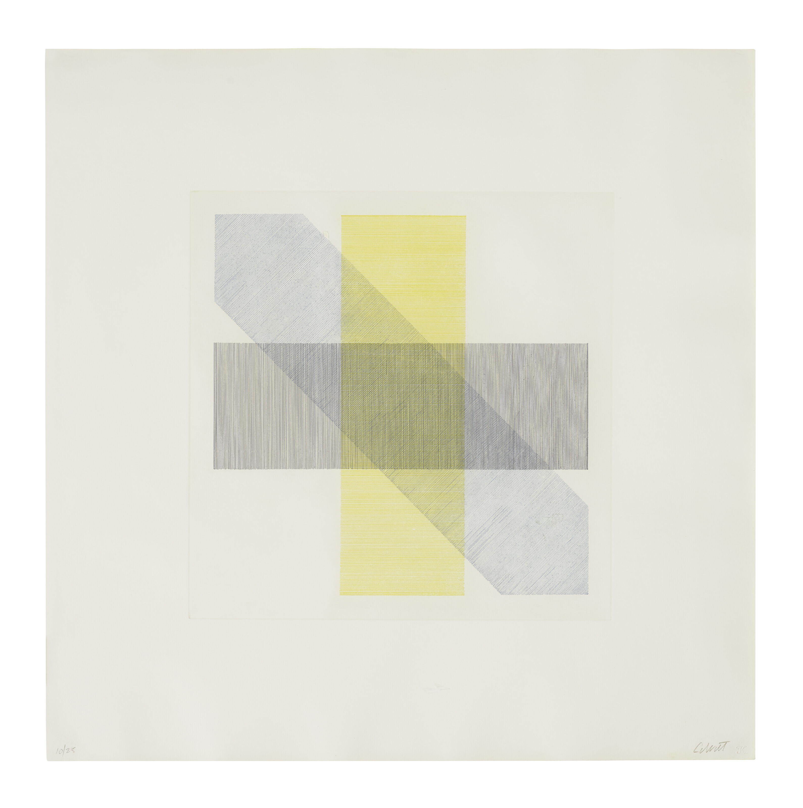 Sol LeWitt — Цветные полосы в четырех направлениях и во всех сочетаниях, изображение 13