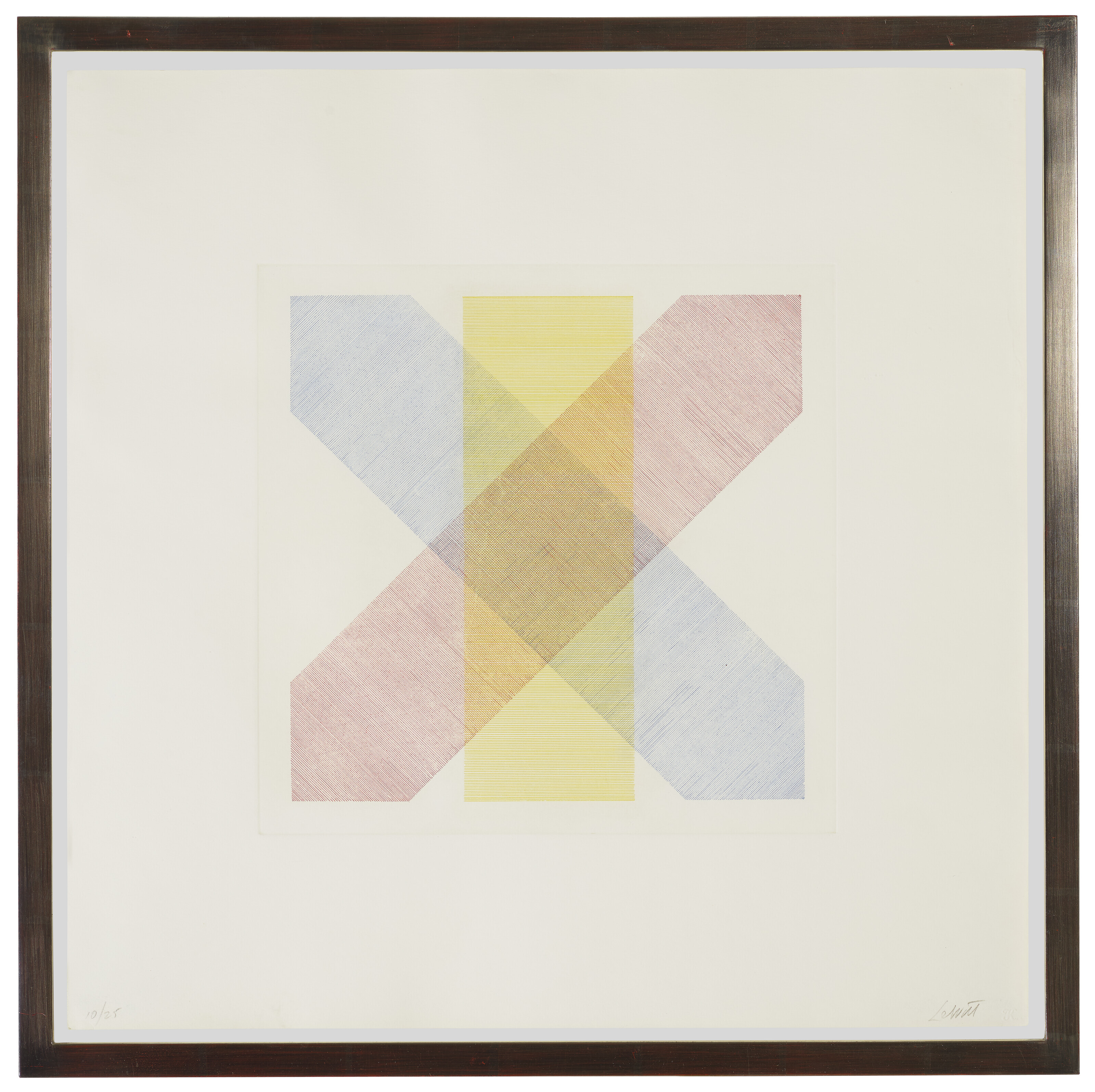 Sol LeWitt — Цветные полосы в четырех направлениях и во всех сочетаниях, изображение 31