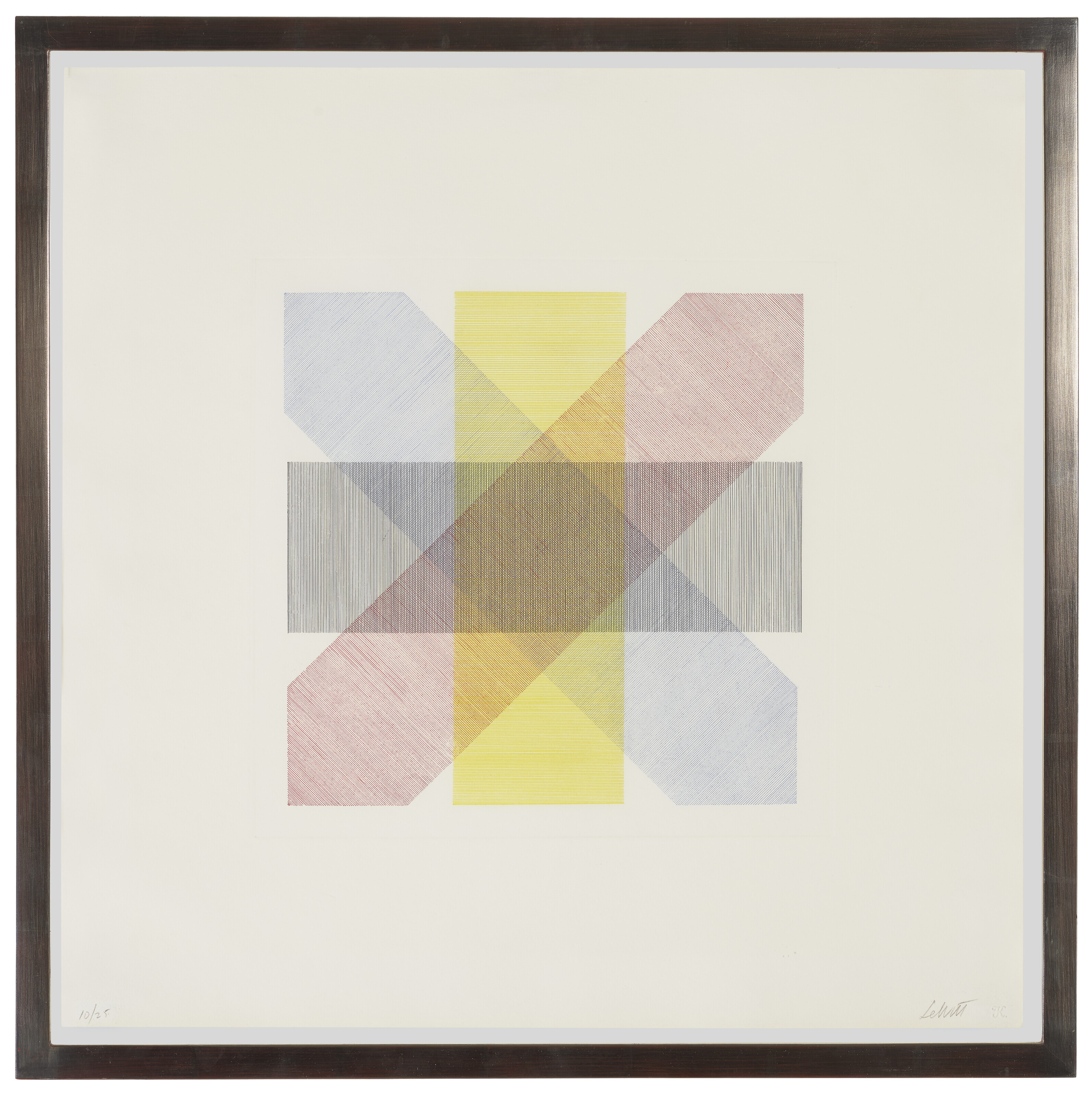Sol LeWitt — Цветные полосы в четырех направлениях и во всех сочетаниях, изображение 32