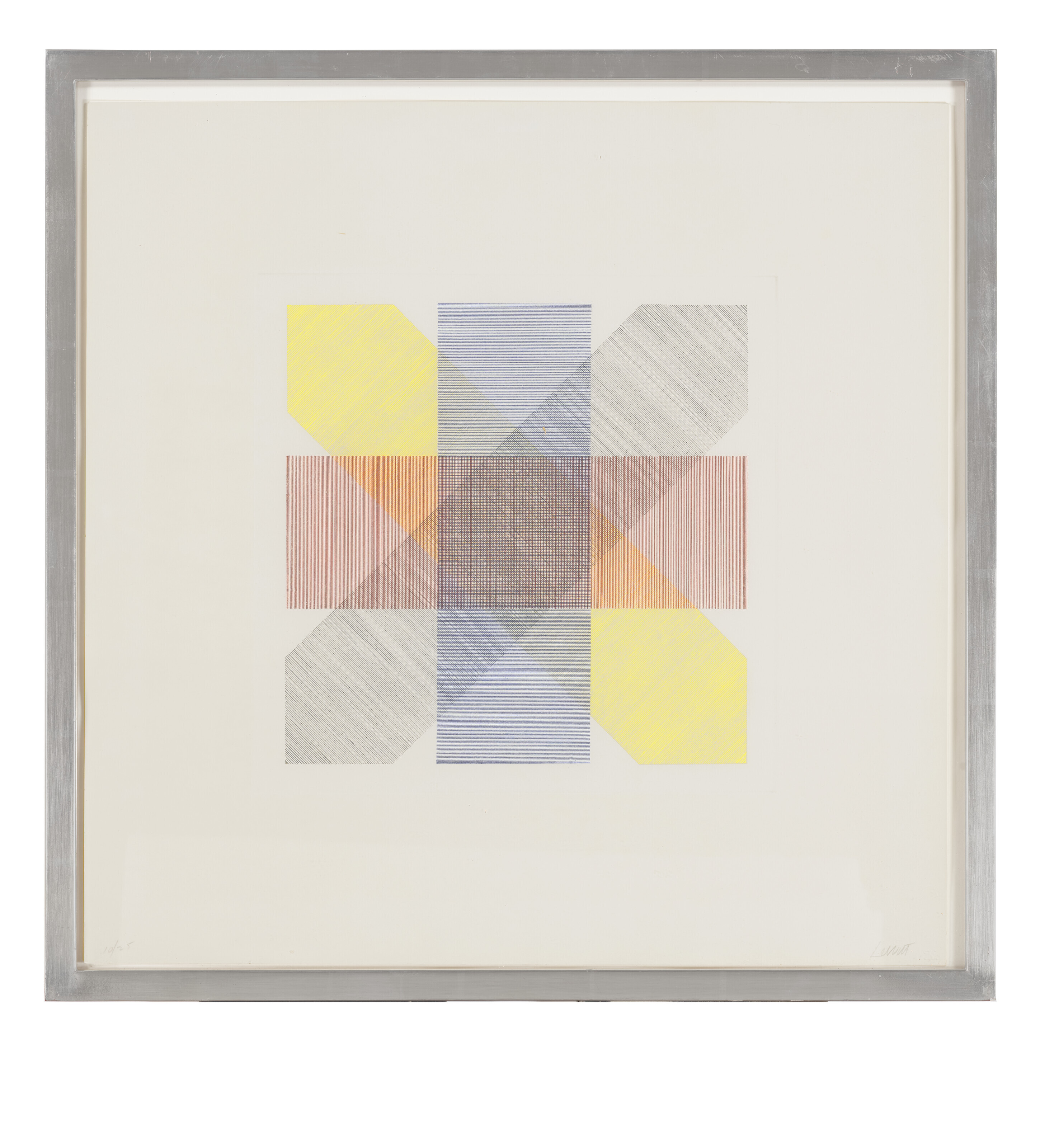 Sol LeWitt — Цветные полосы в четырех направлениях и во всех сочетаниях, изображение 33