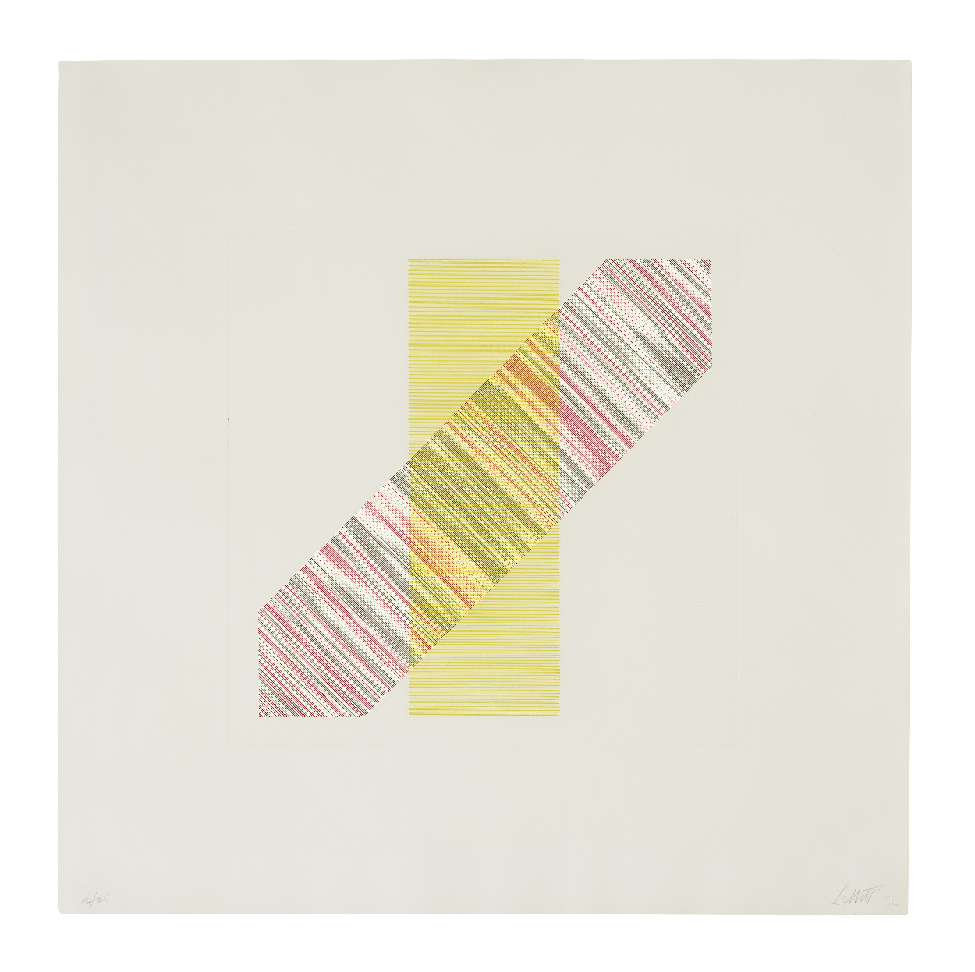 Sol LeWitt — Цветные полосы в четырех направлениях и во всех сочетаниях, изображение 7