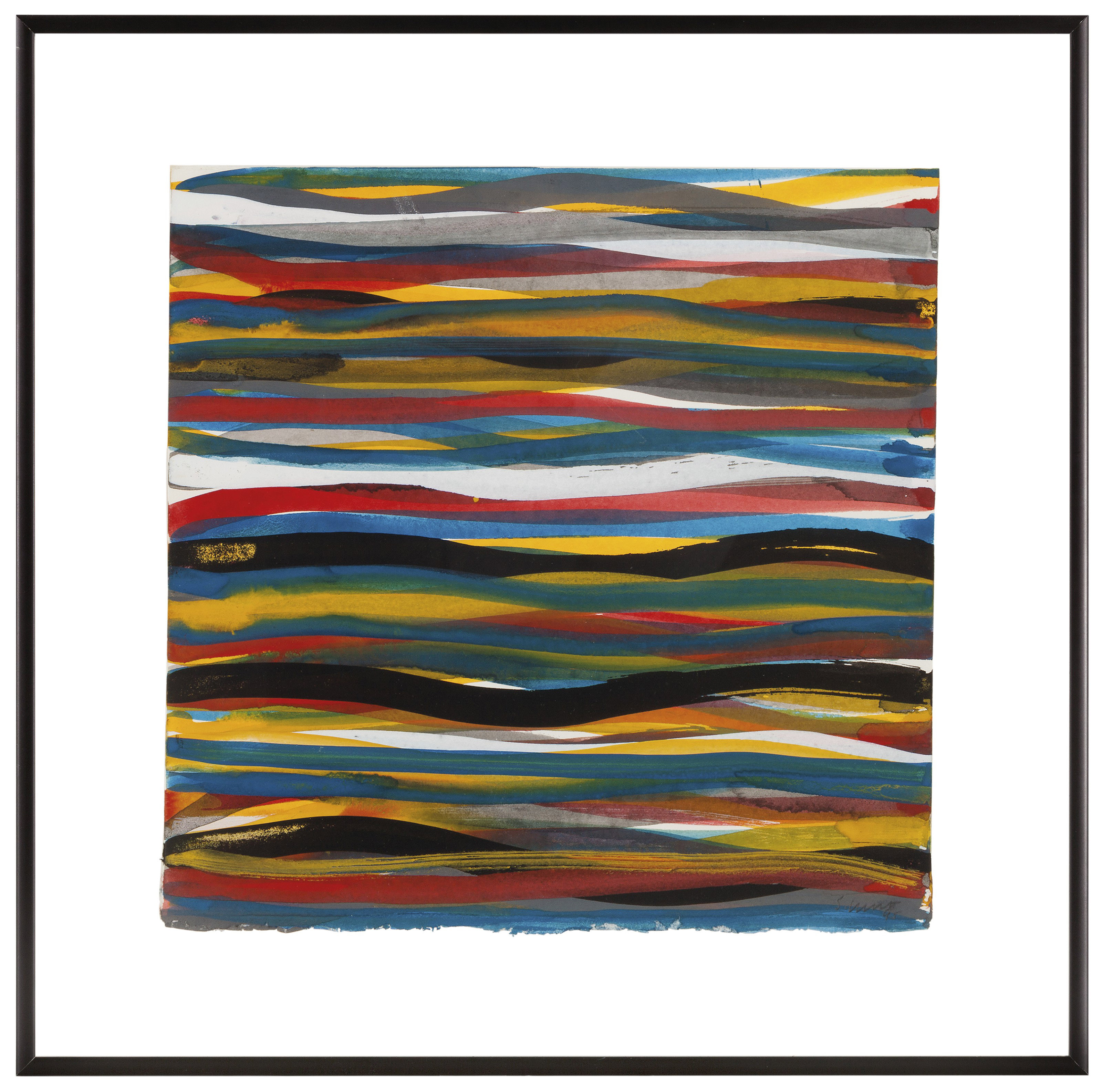 Sol LeWitt — Горизонтальные мазки кистью, изображение 2