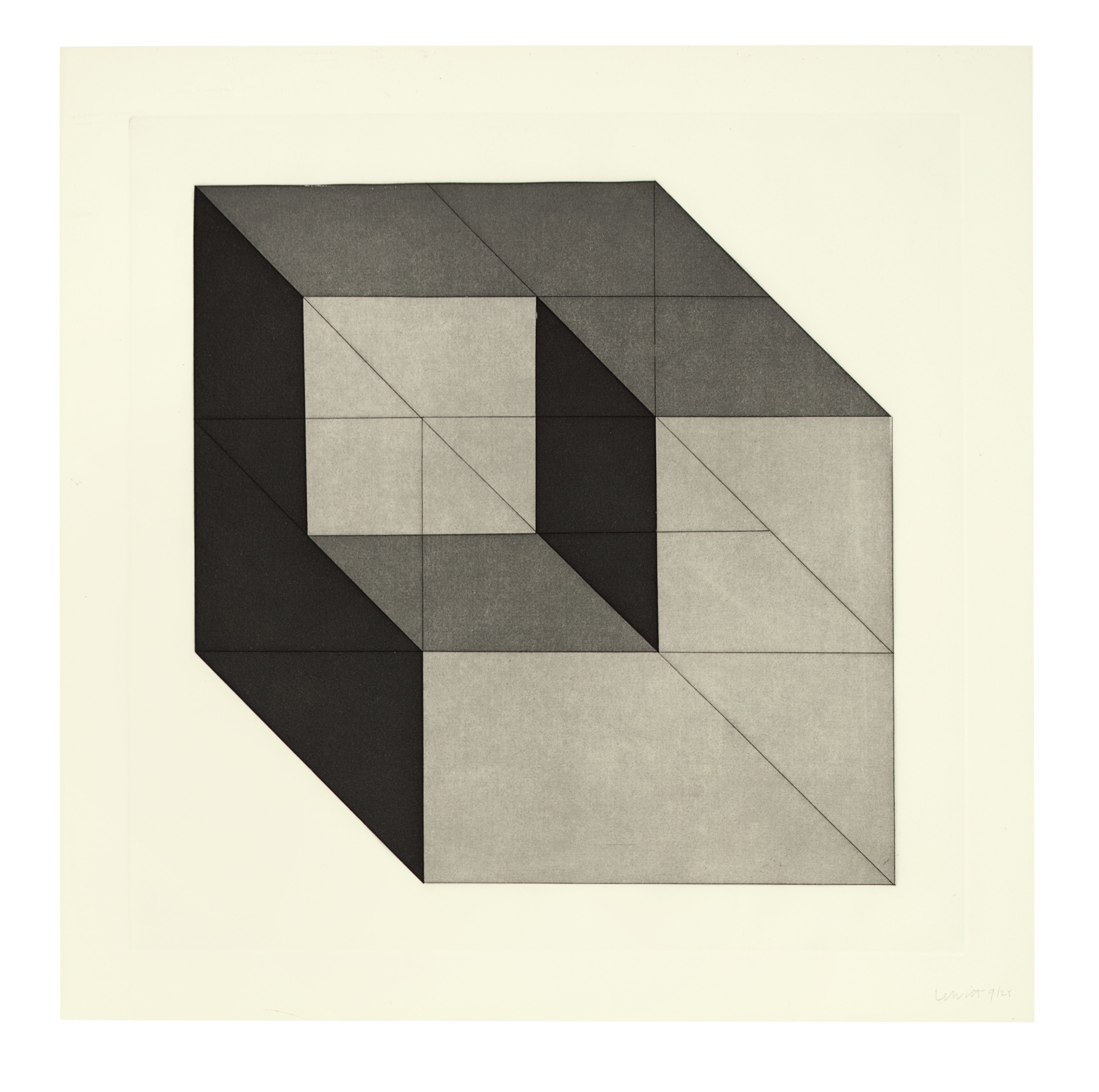 Sol LeWitt — Формы, полученные из куба, изображение 14