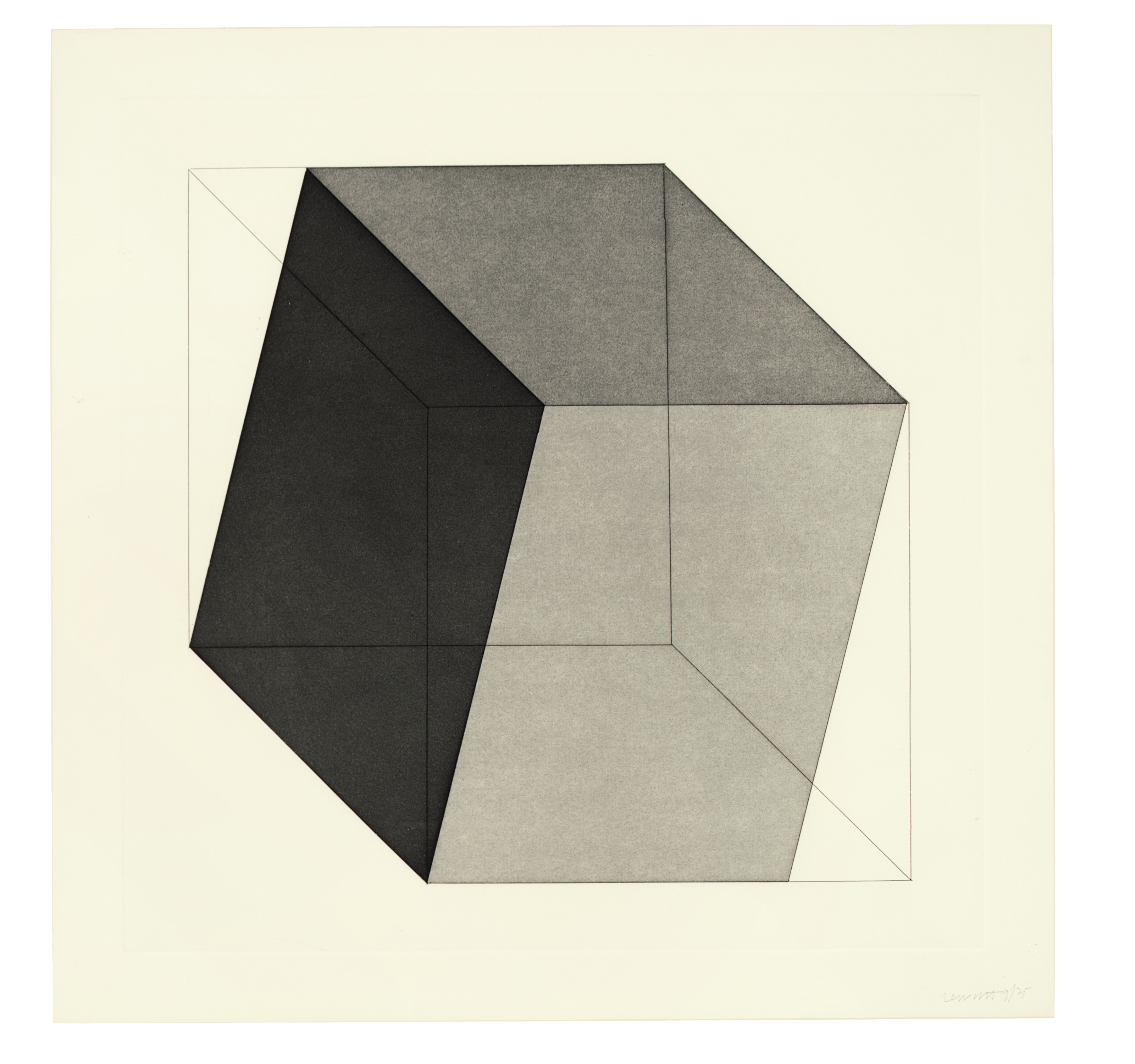Sol LeWitt — Формы, полученные из куба, изображение 17