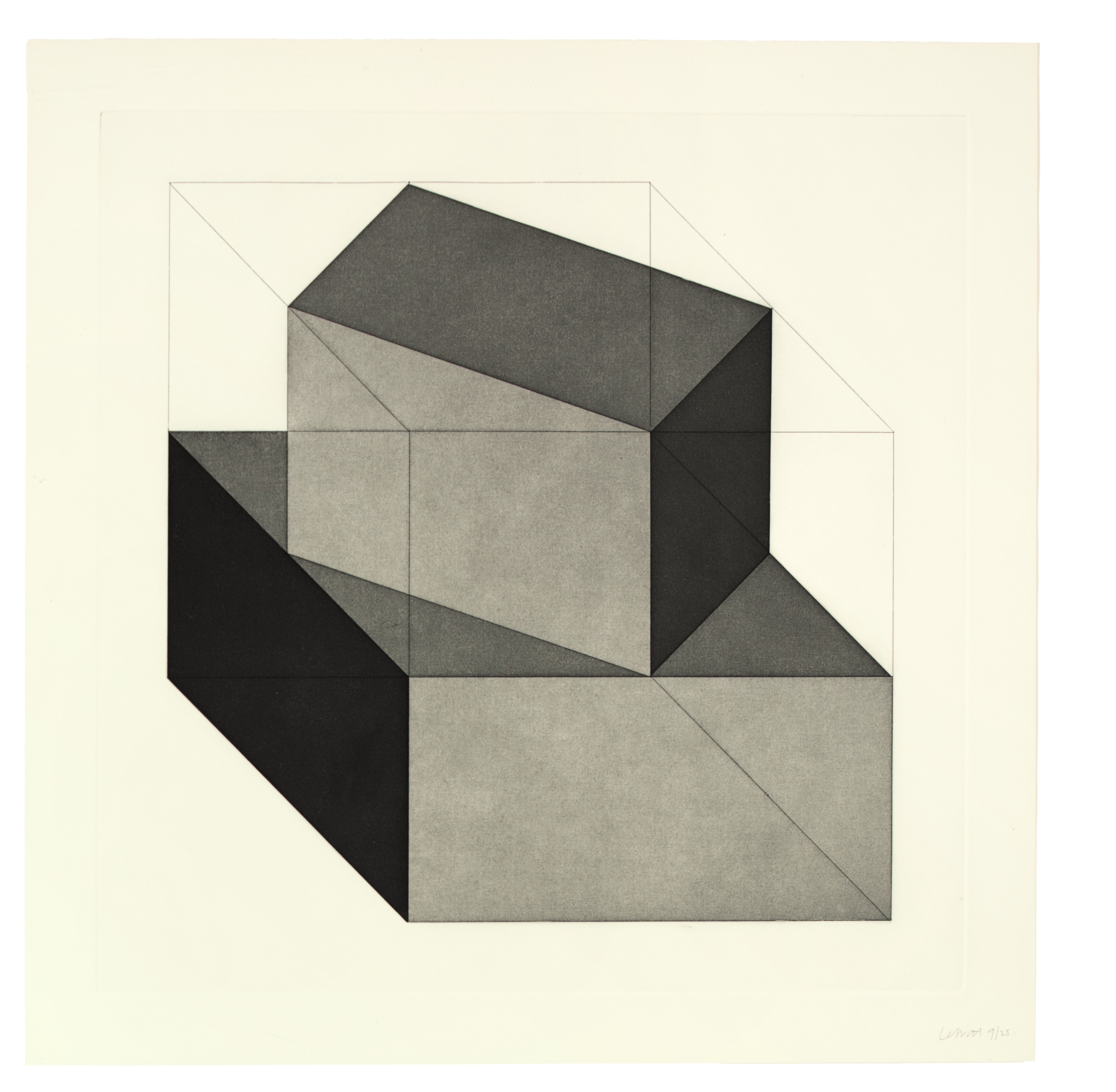 Sol LeWitt — Формы, полученные из куба, изображение 18