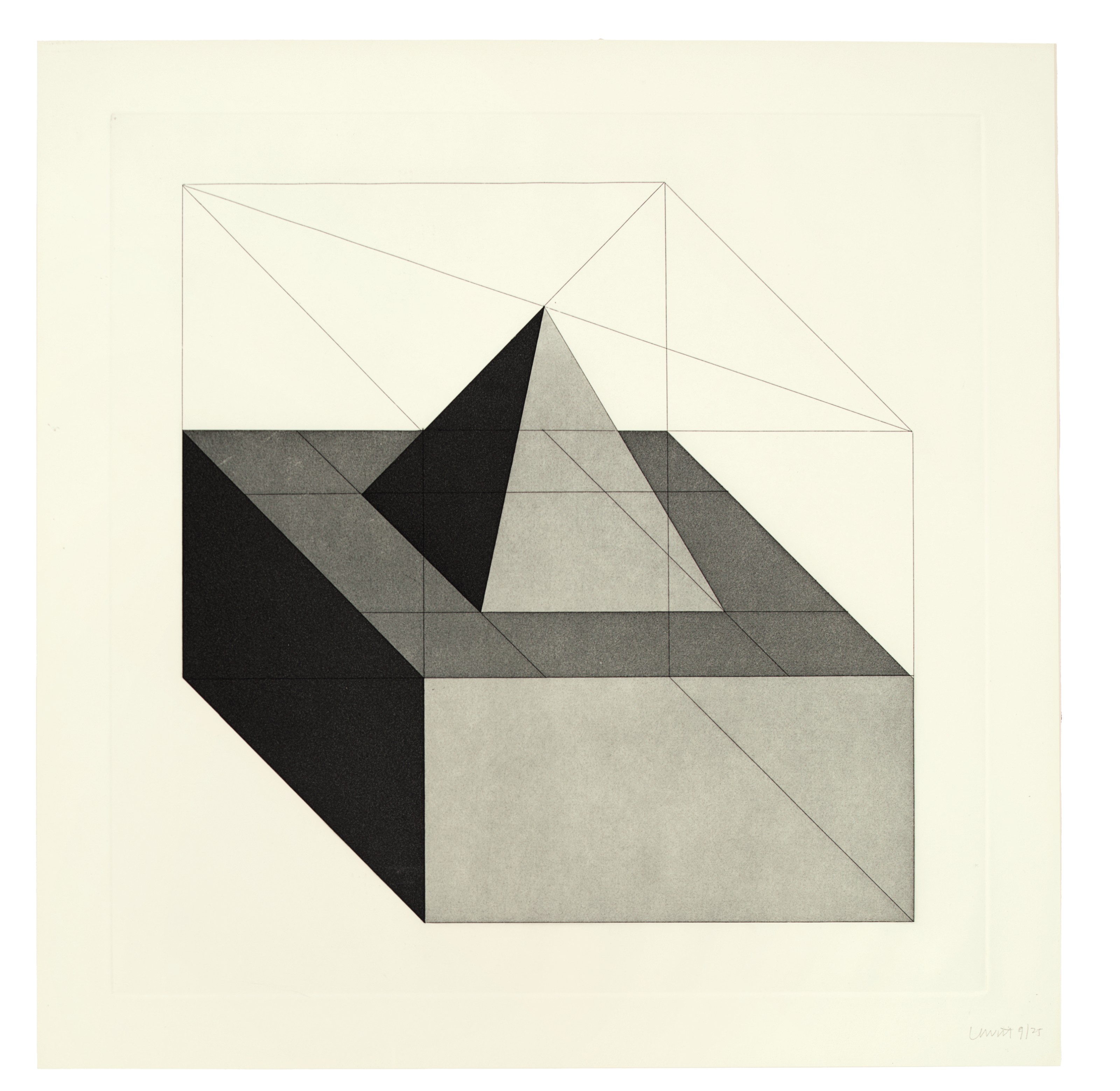 Sol LeWitt — Формы, полученные из куба, изображение 19