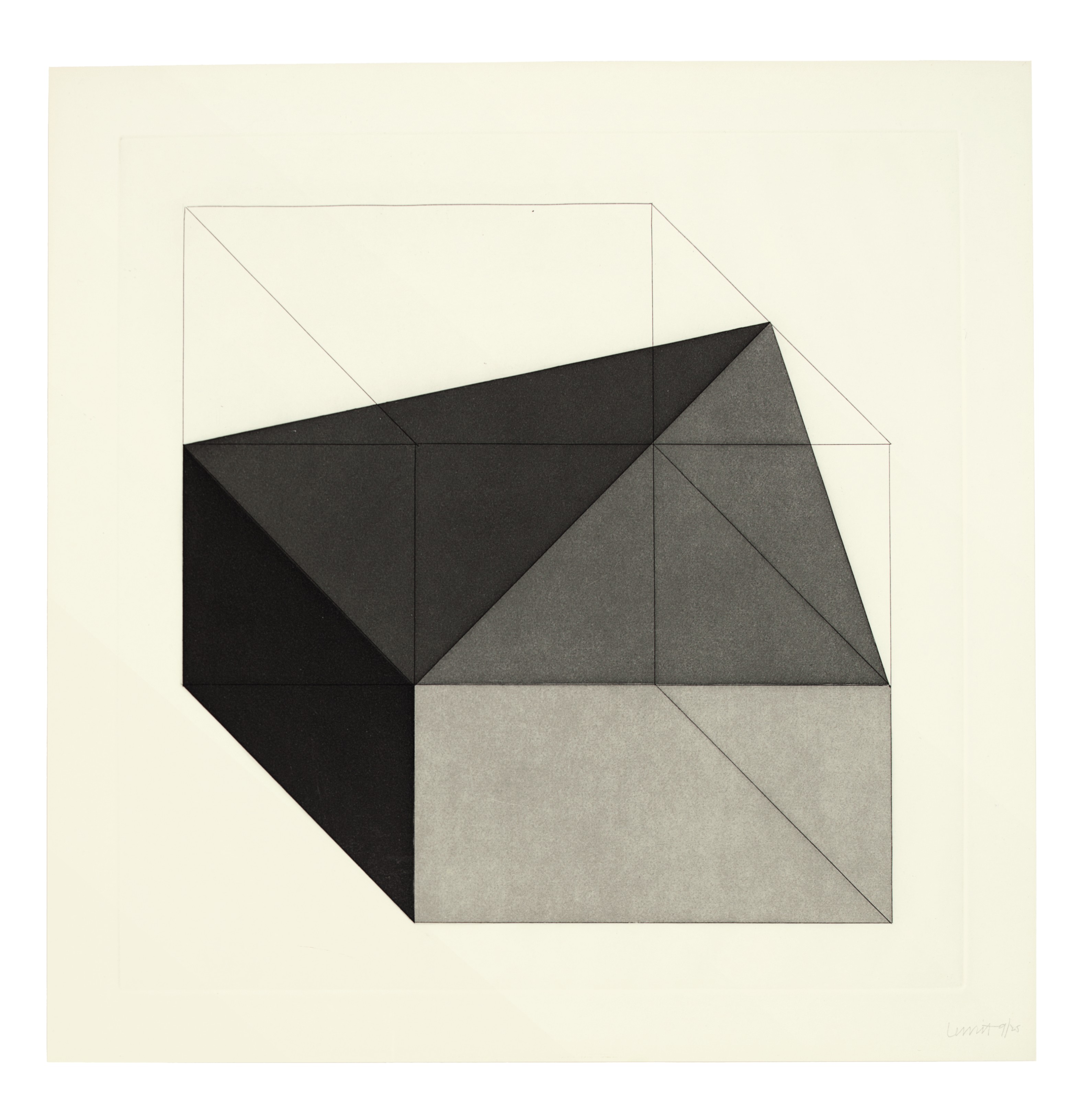 Sol LeWitt — Формы, полученные из куба, изображение 3