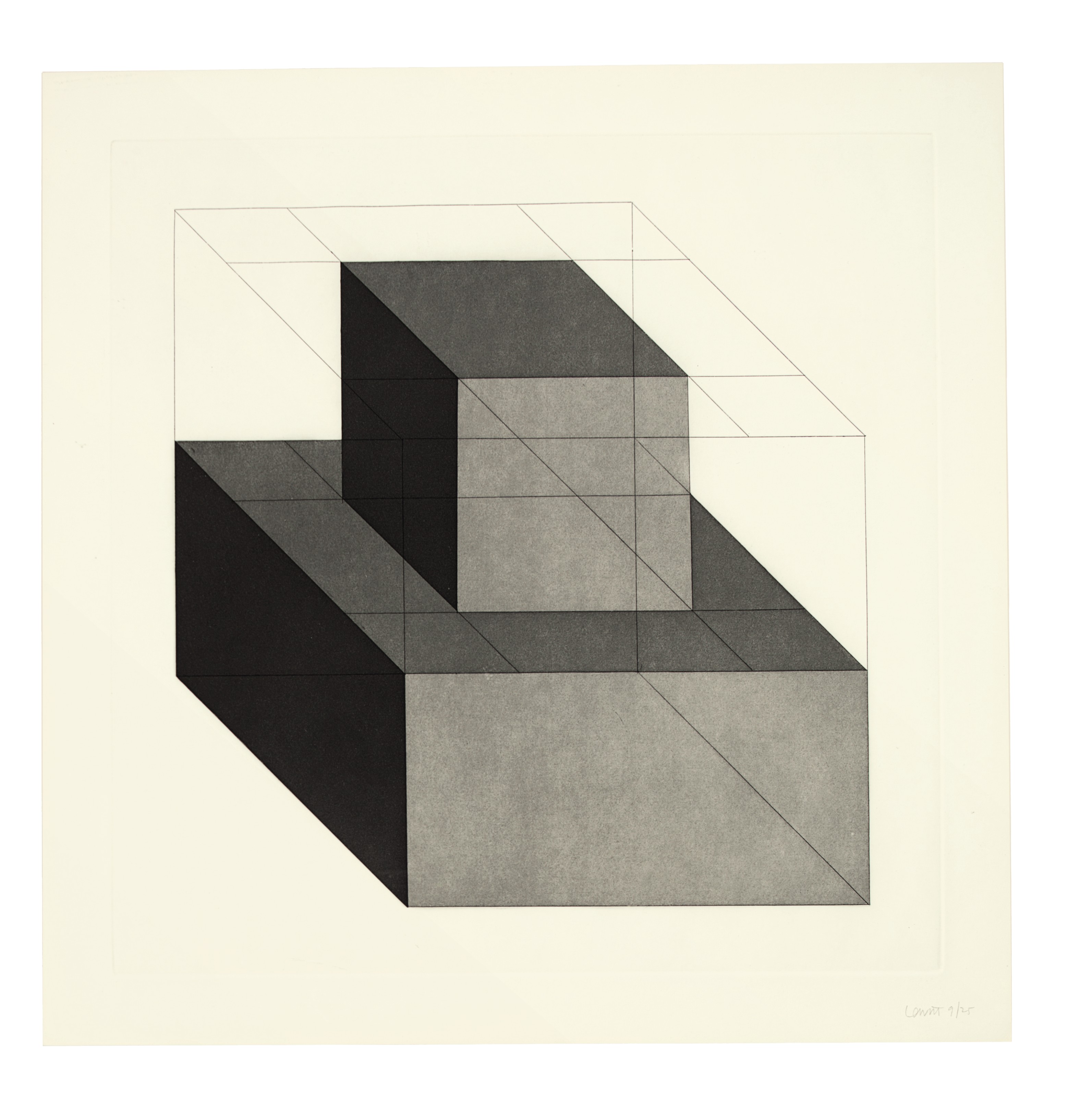 Sol LeWitt — Формы, полученные из куба, изображение 9
