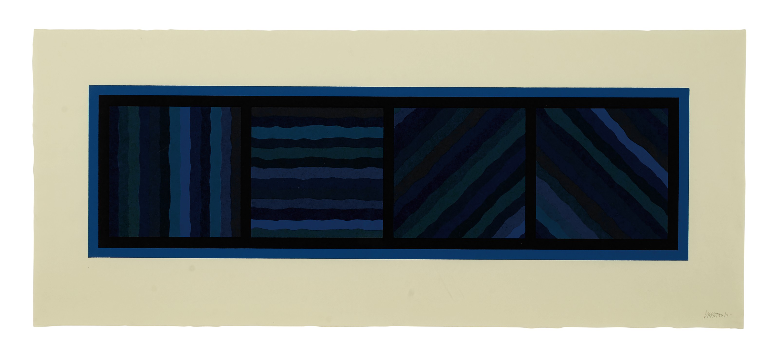Sol LeWitt — Полосы (не прямые) в четырех направлениях, изображение 3