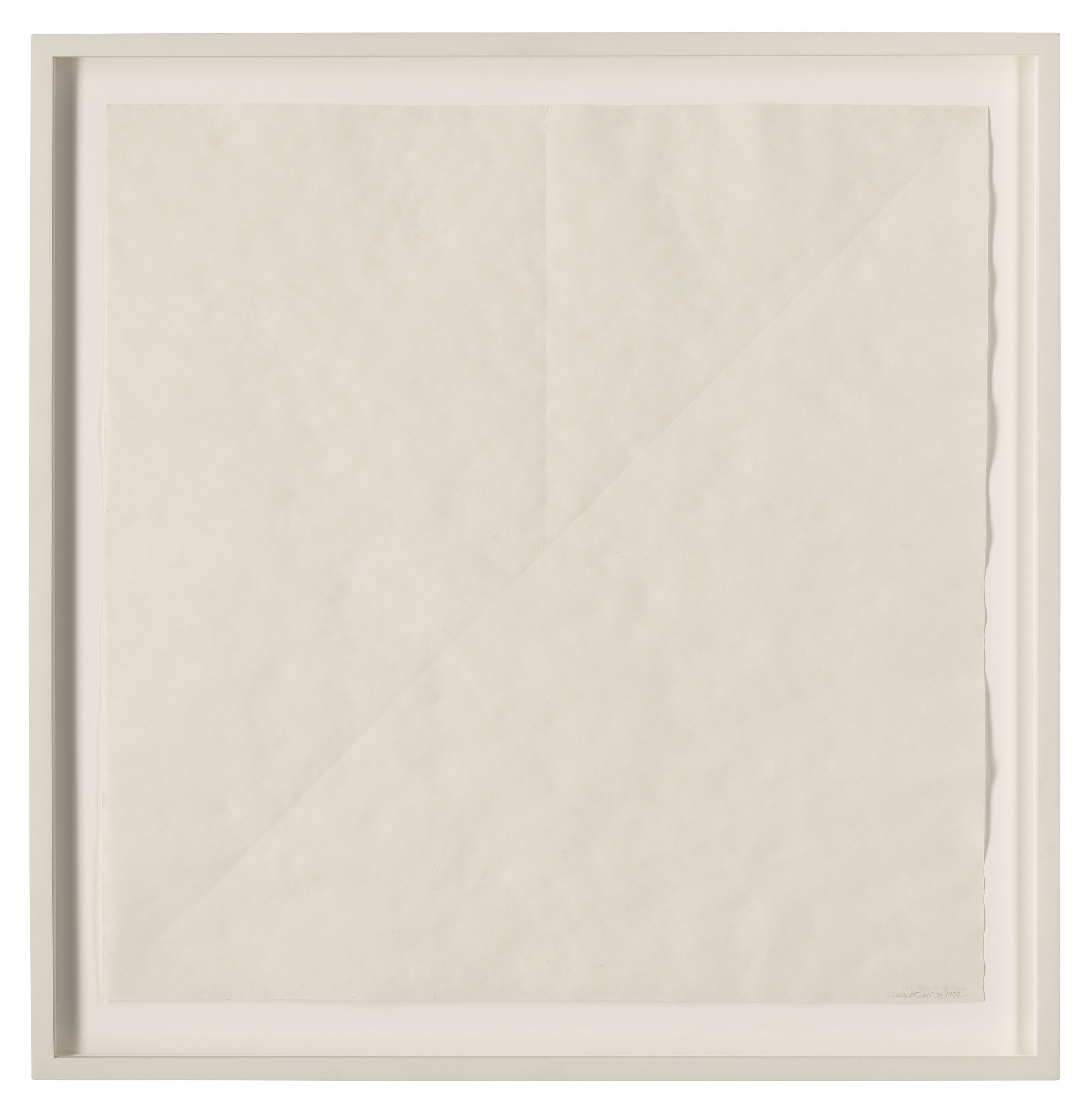 Sol LeWitt — Без названия (Бумажный сгиб), изображение 2