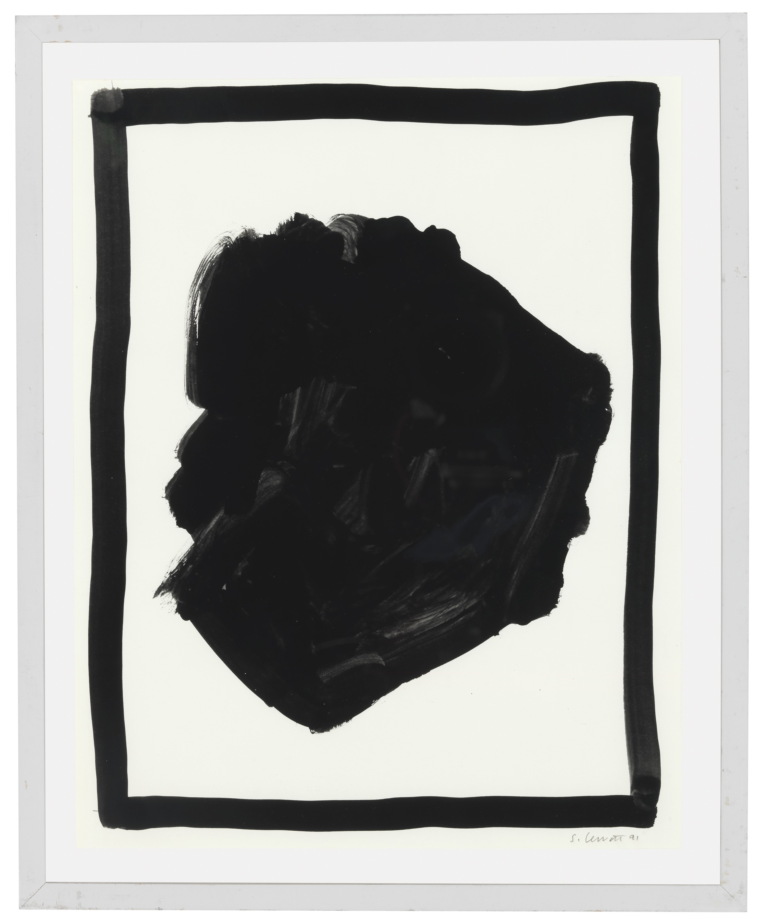 Sol LeWitt — Черная гуашь, изображение 5