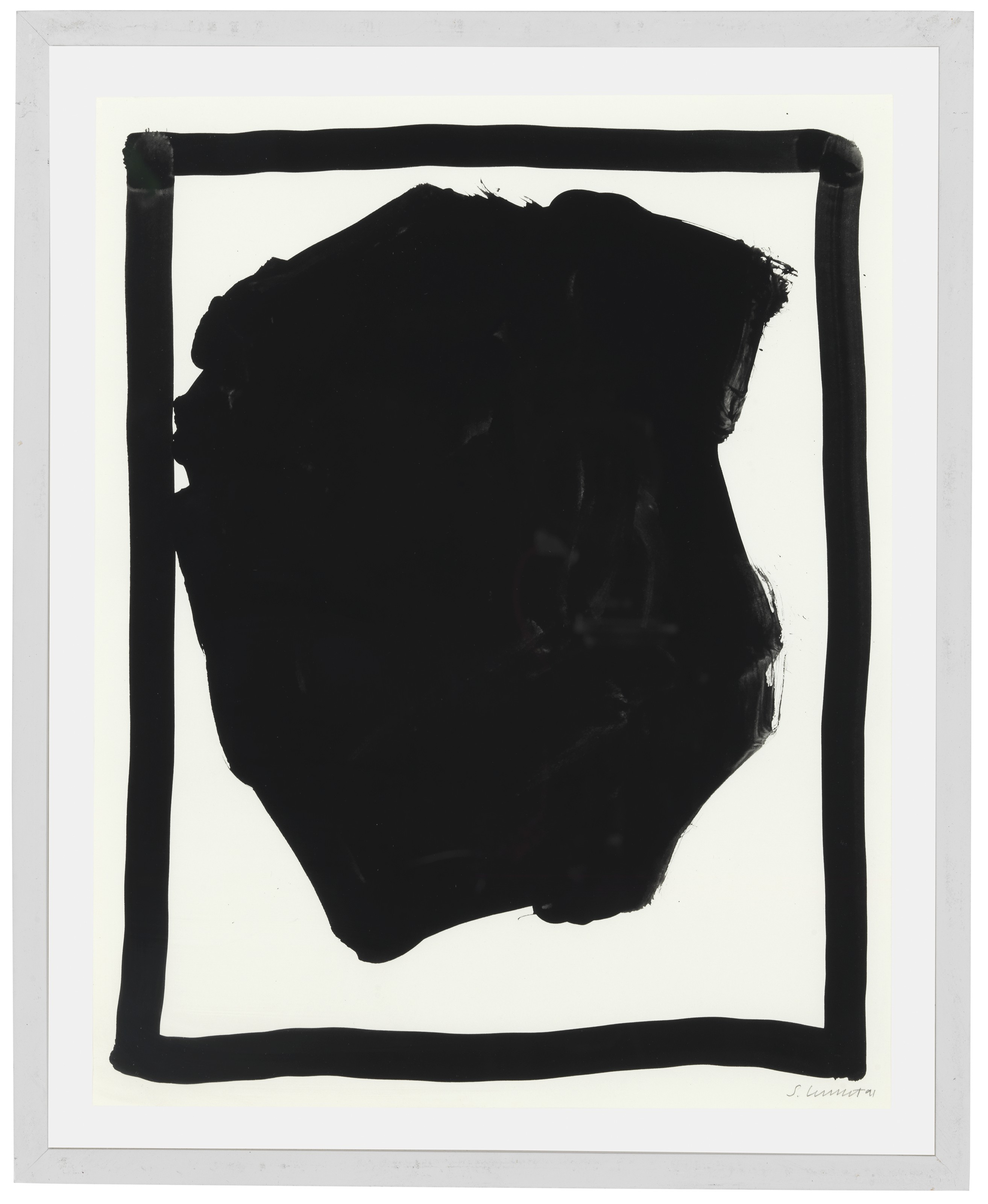 Sol LeWitt — Черная гуашь, изображение 7