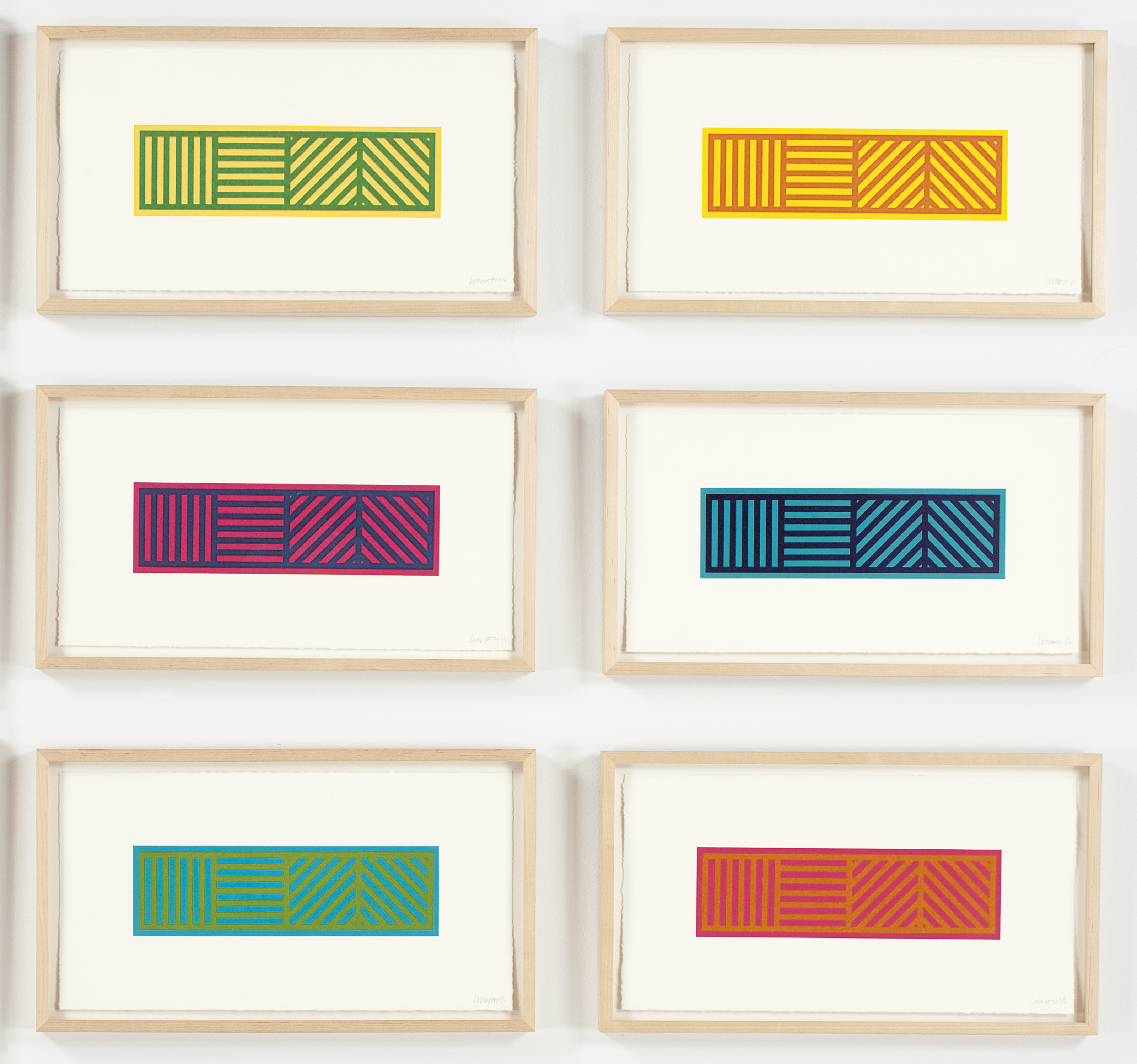 Sol LeWitt — Линии в четырех направлениях, цвет в цвете, изображение 6