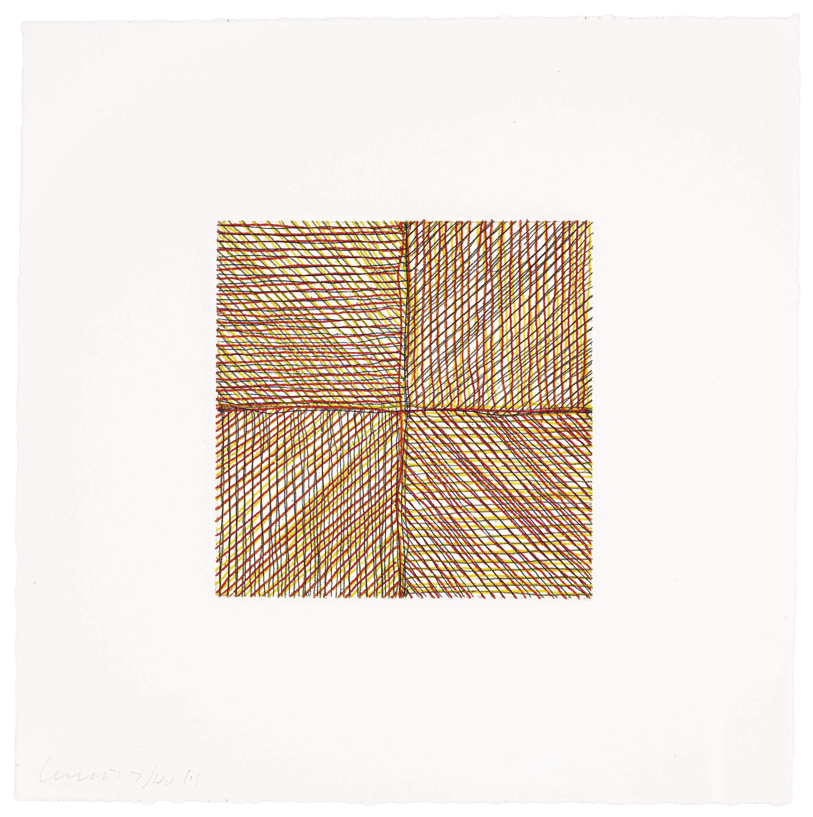 Sol LeWitt — Восемь небольших гравюр/Цветных, изображение 2