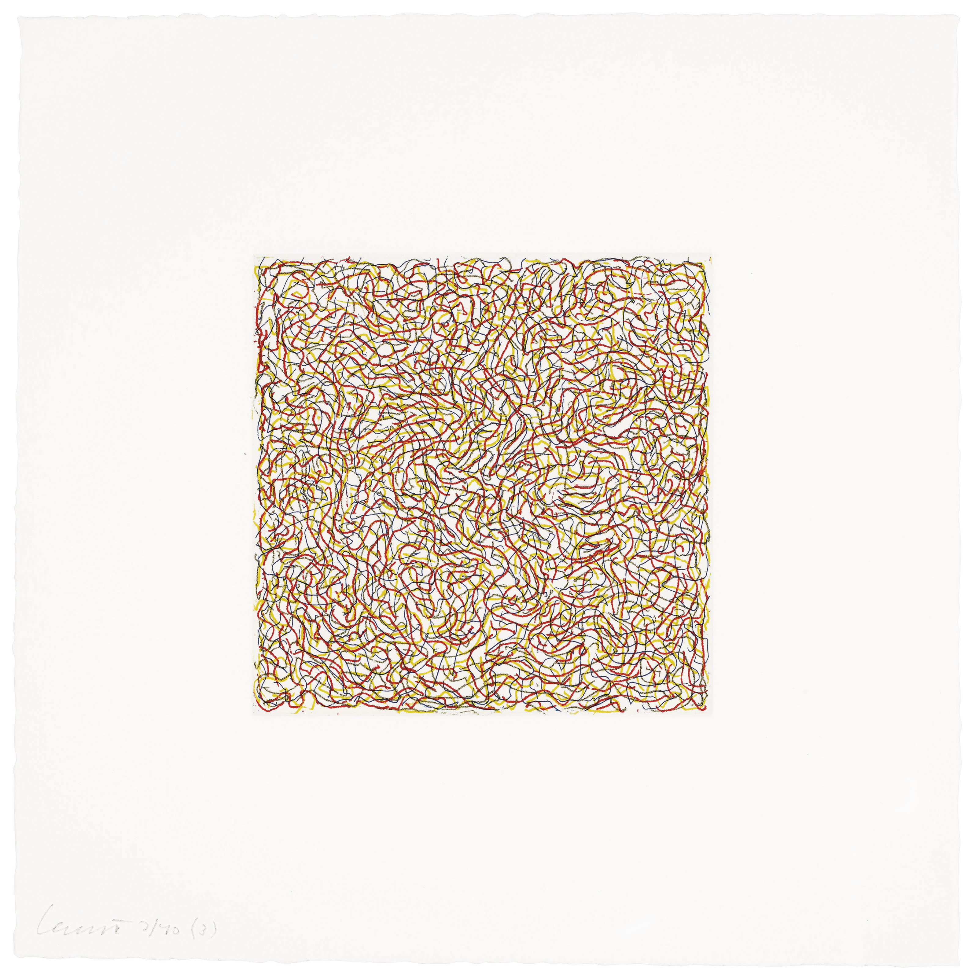 Sol LeWitt — Восемь небольших гравюр/Цветных, изображение 4