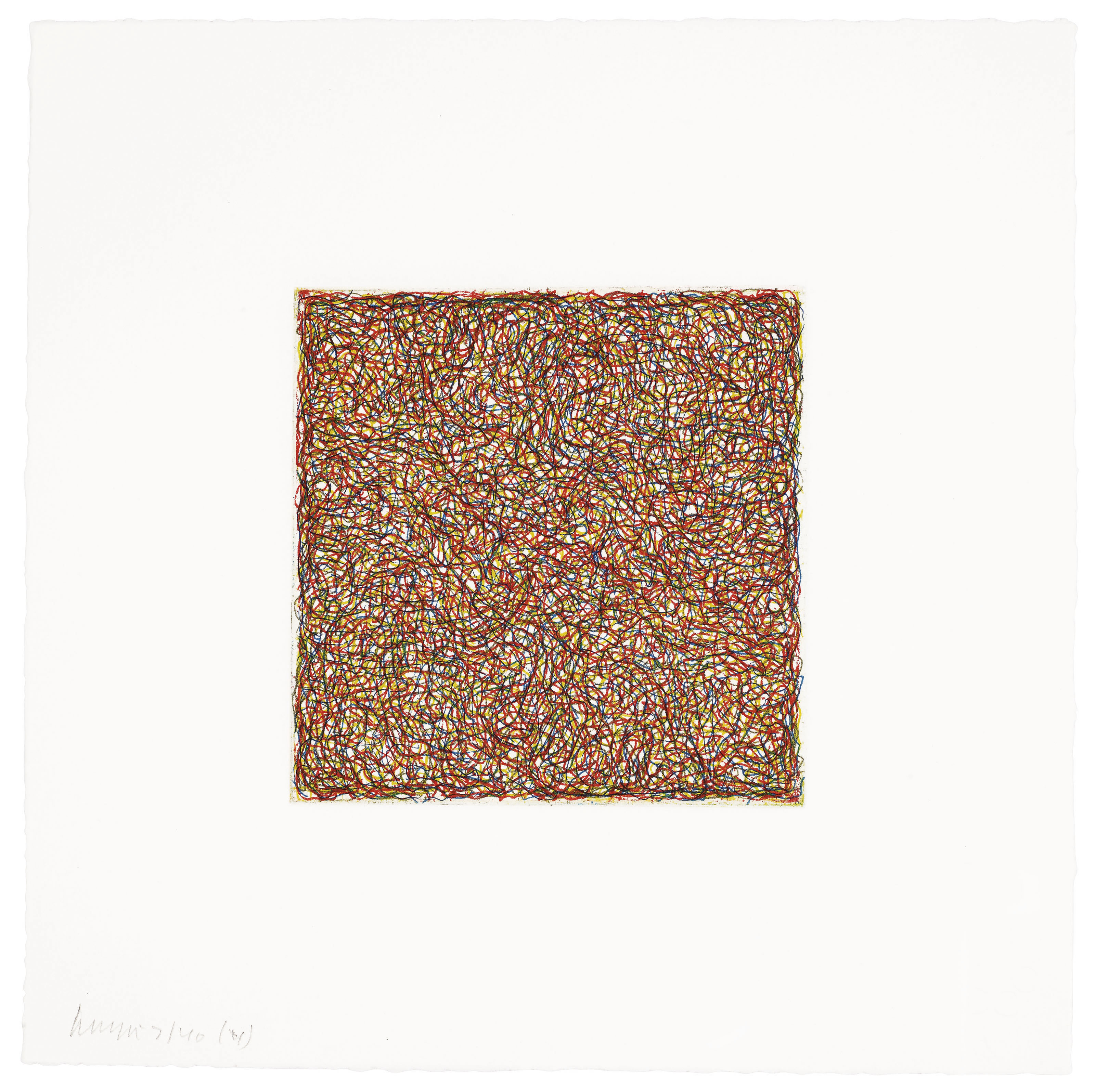 Sol LeWitt — Восемь небольших гравюр/Цветных, изображение 5