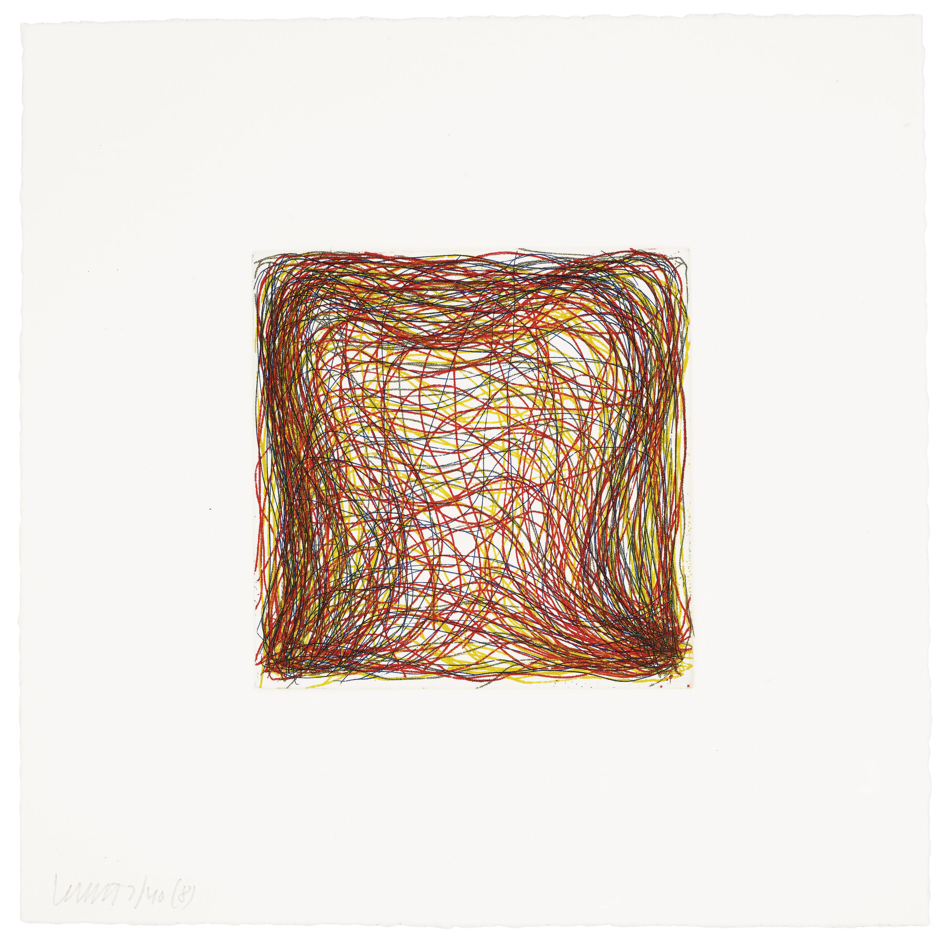 Sol LeWitt — Восемь небольших гравюр/Цветных, изображение 9